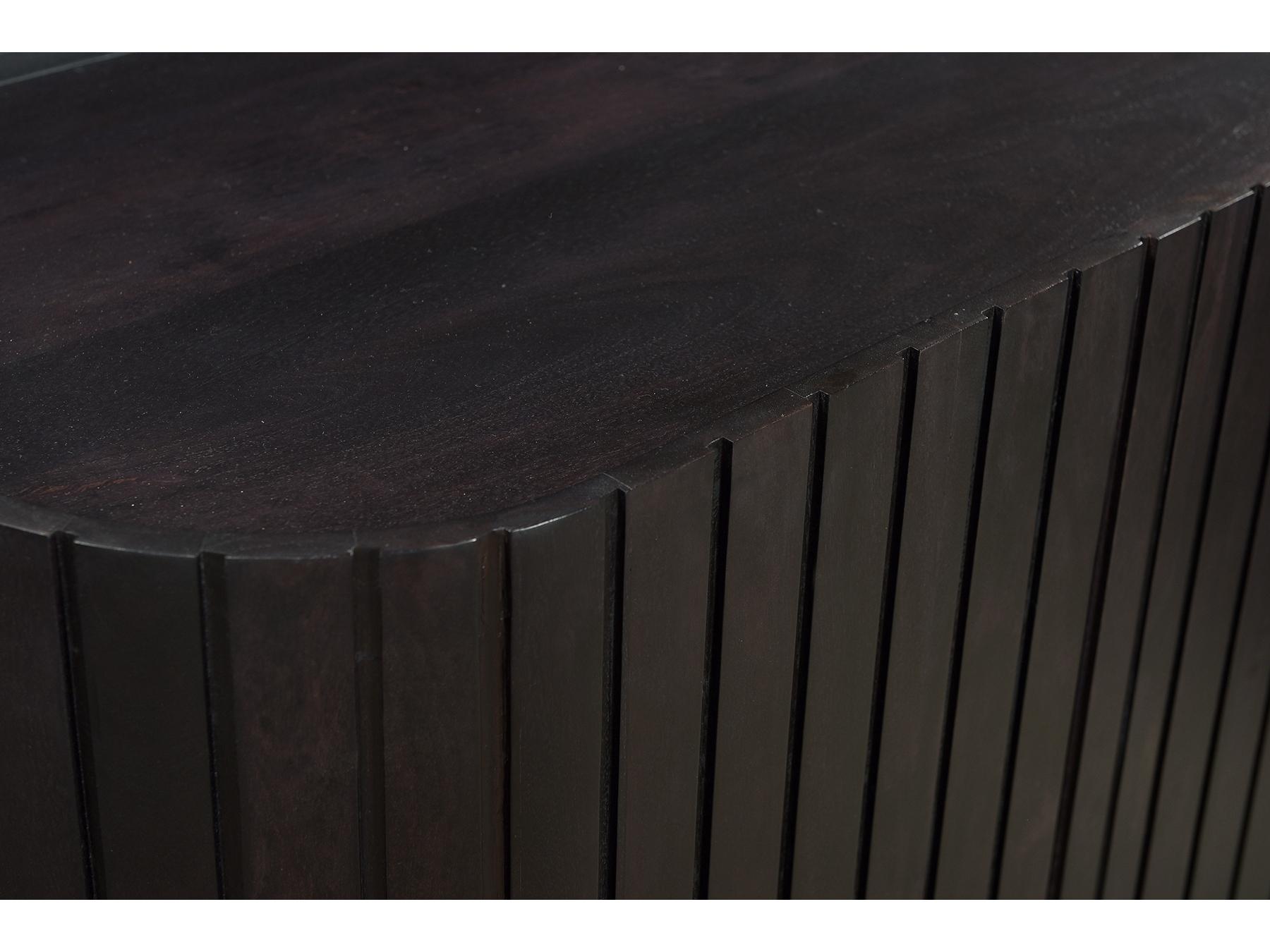 Moe's Home Povera 72" Acacia Wood Black Sideboard