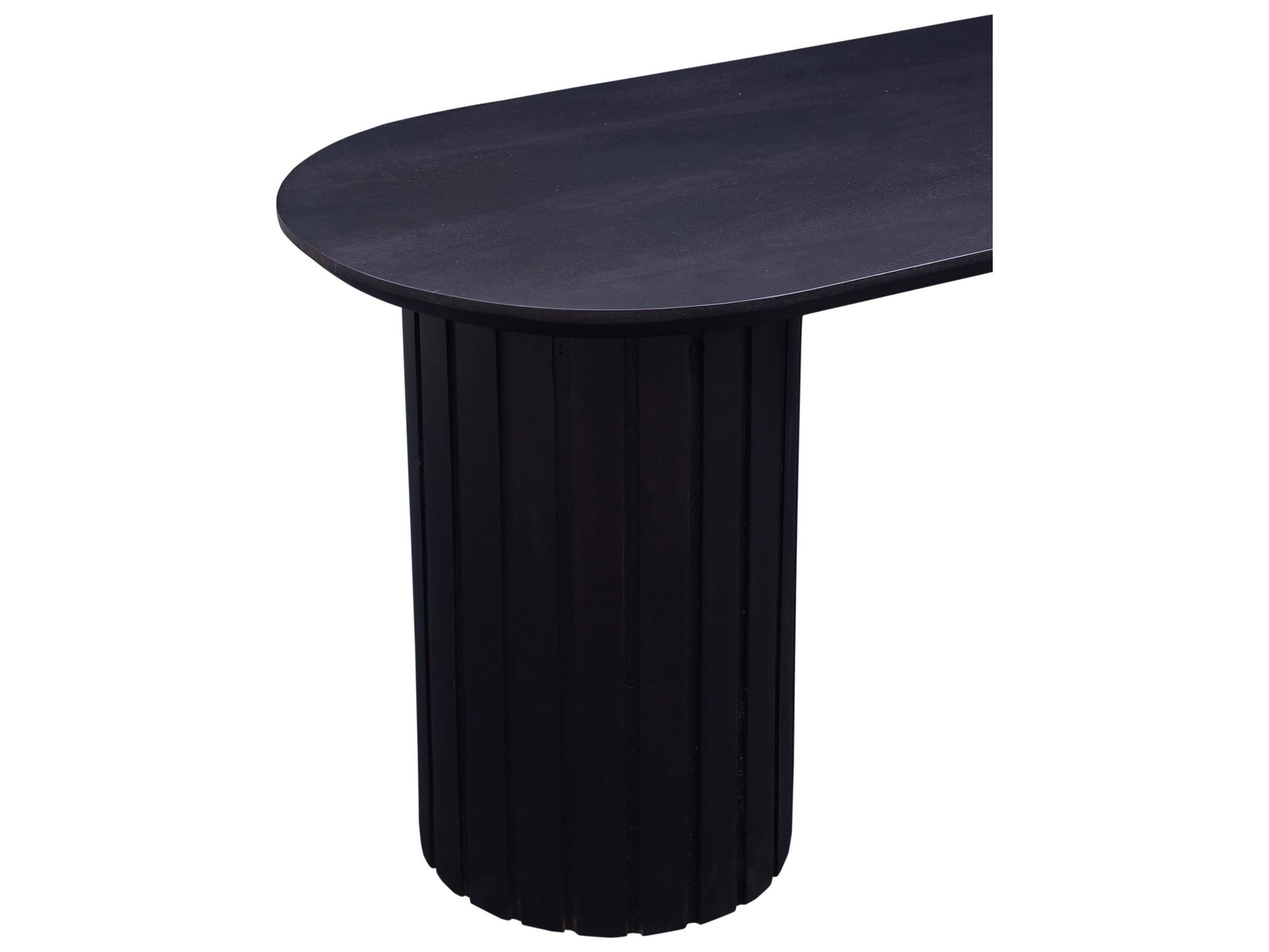 Moe's Home Povera Black Accent Bench