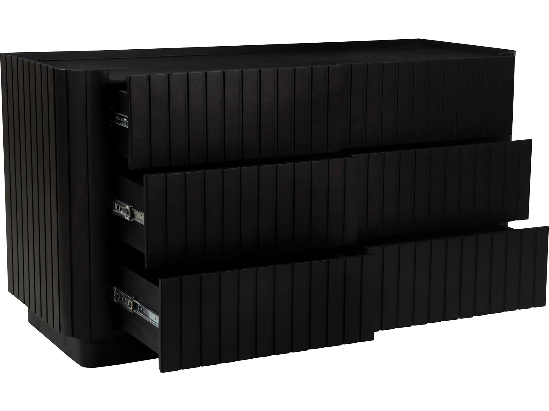 Moe's Home Povera 6-Drawers Acacia Wood Double Dresser