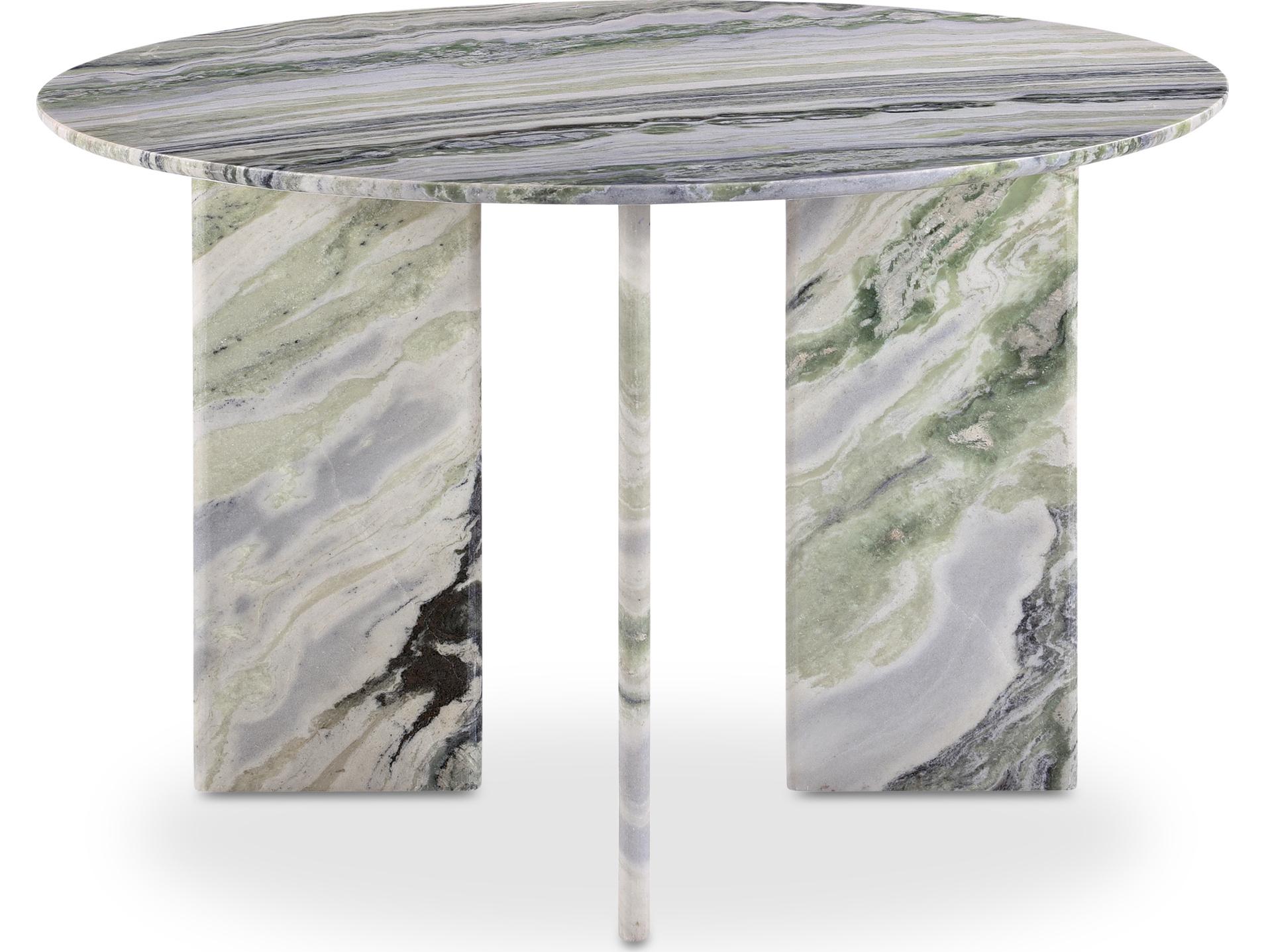 Moe's Home Celia Round Marble Dining Table