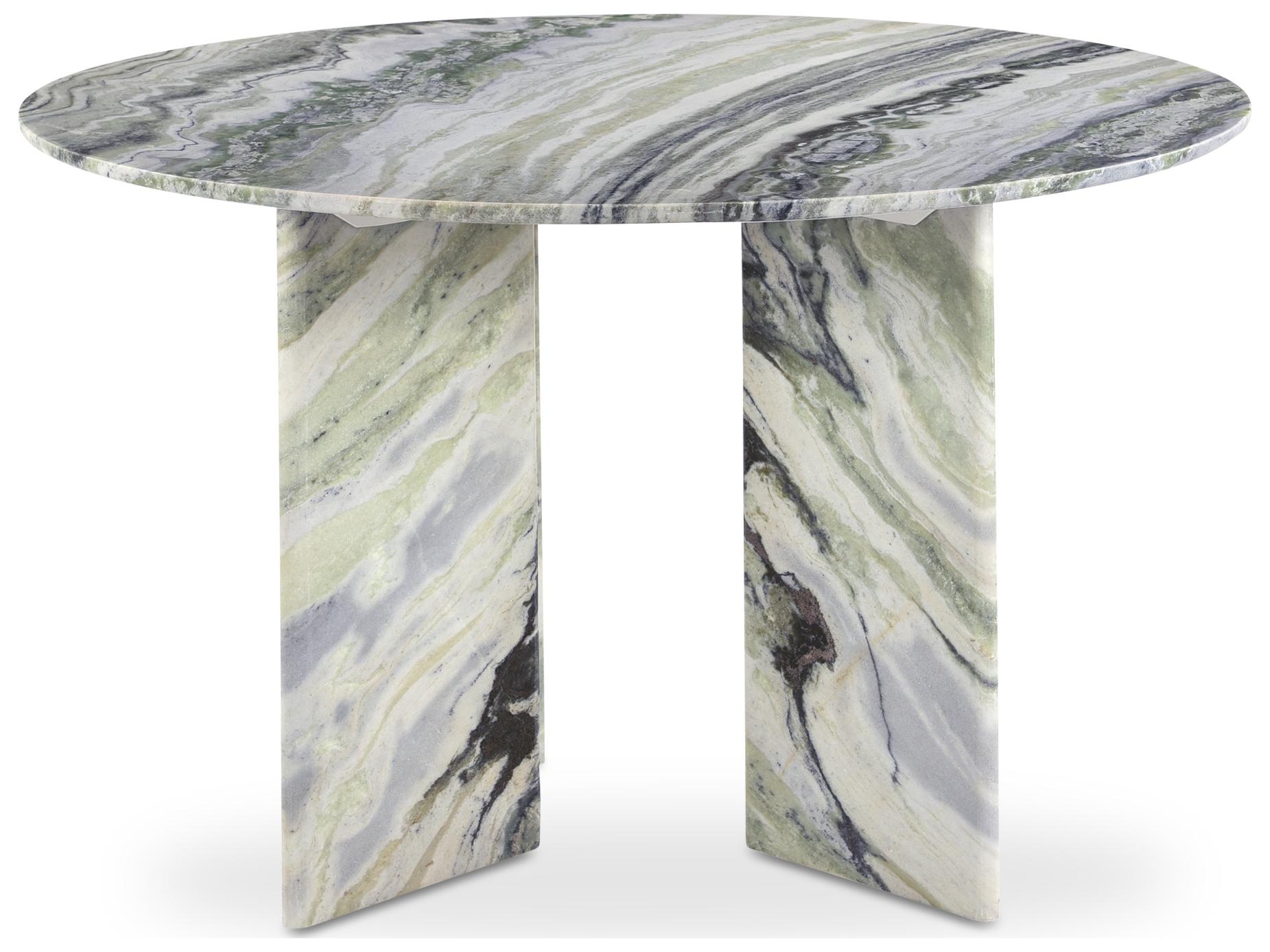 Moe's Home Celia Round Marble Dining Table