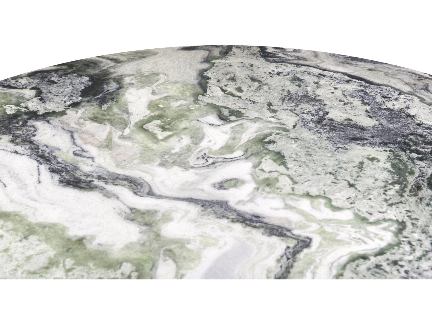 Moe's Home Celia Round Marble Dining Table