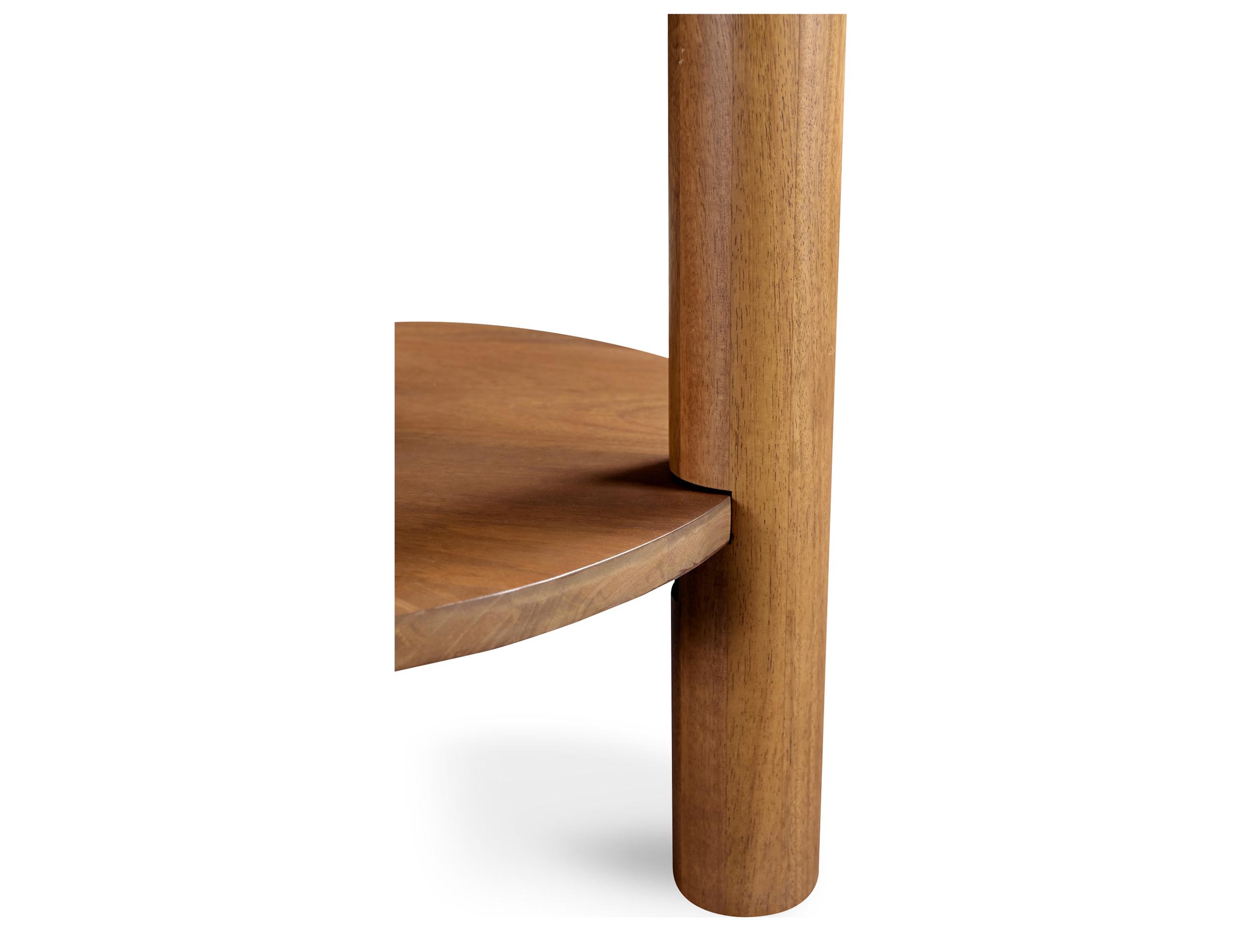 Moe's Home Olsen Accent Table Vintage Brown