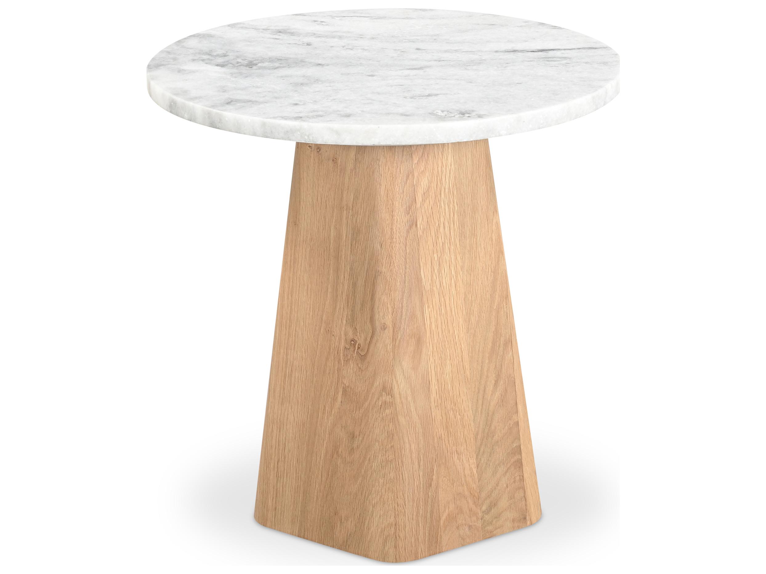 Moe's Home Evelyn Ashen Gray 20" End Table