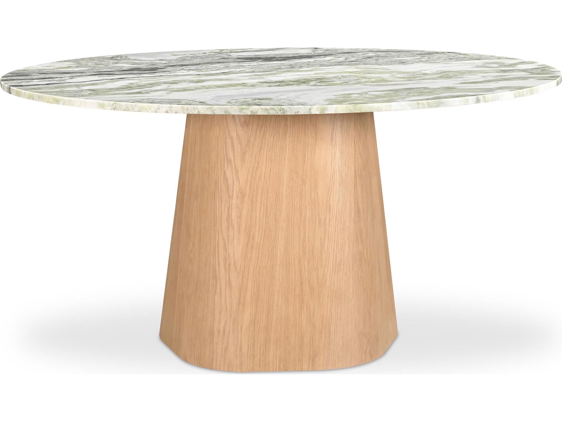 Moe's Home Evelyn Round Marble Dining Table