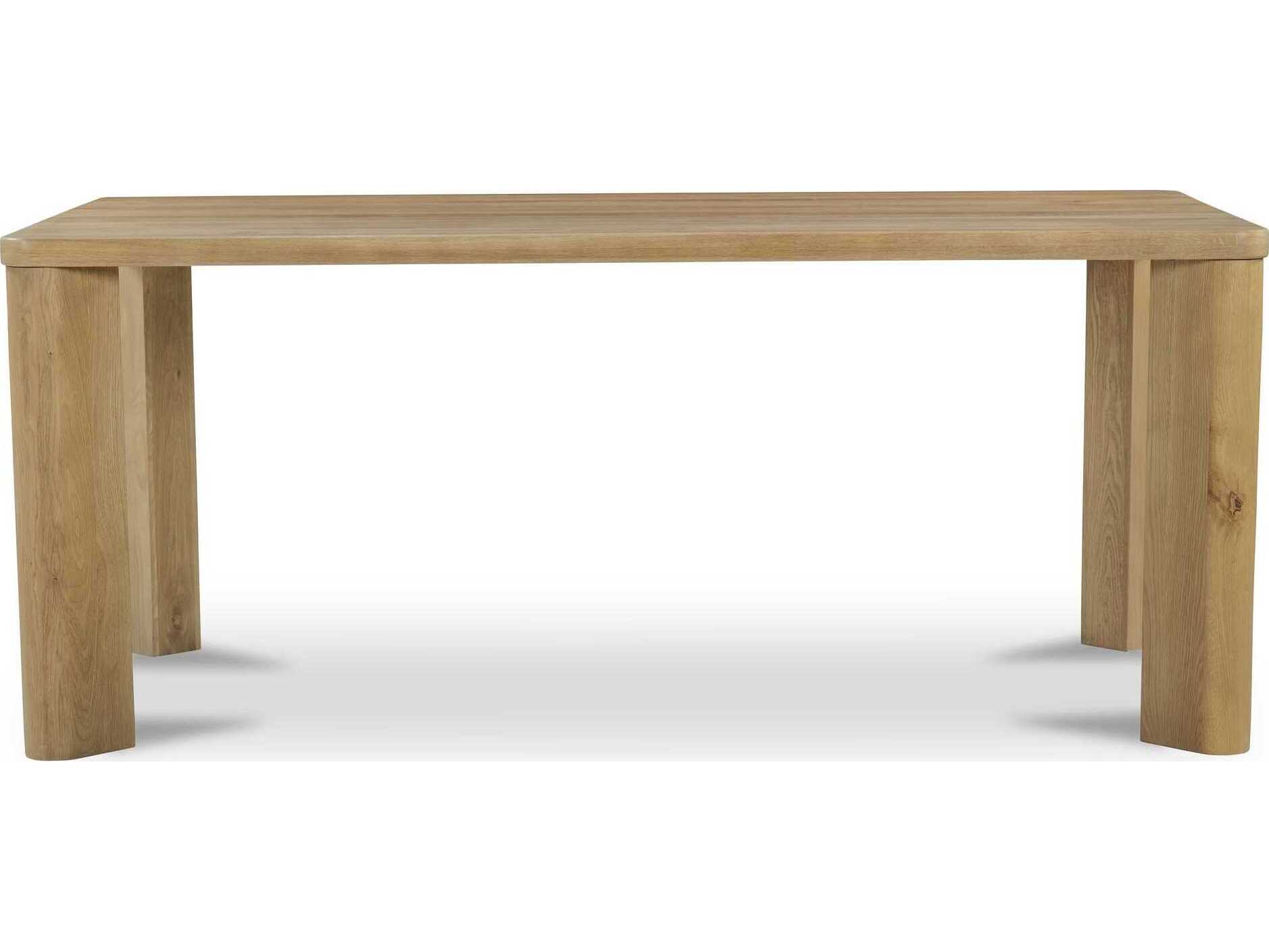 Moe's Home Segment Rectangular Wood Brown Dining Table