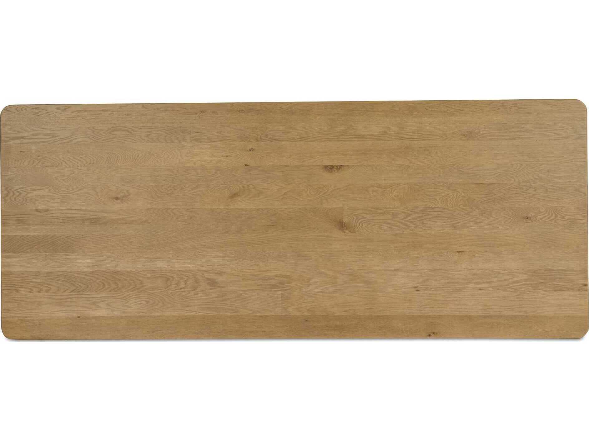 Moe's Home Segment Rectangular Wood Brown Dining Table