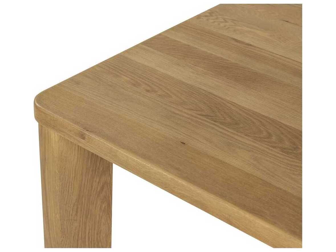 Moe's Home Segment Rectangular Wood Brown Dining Table