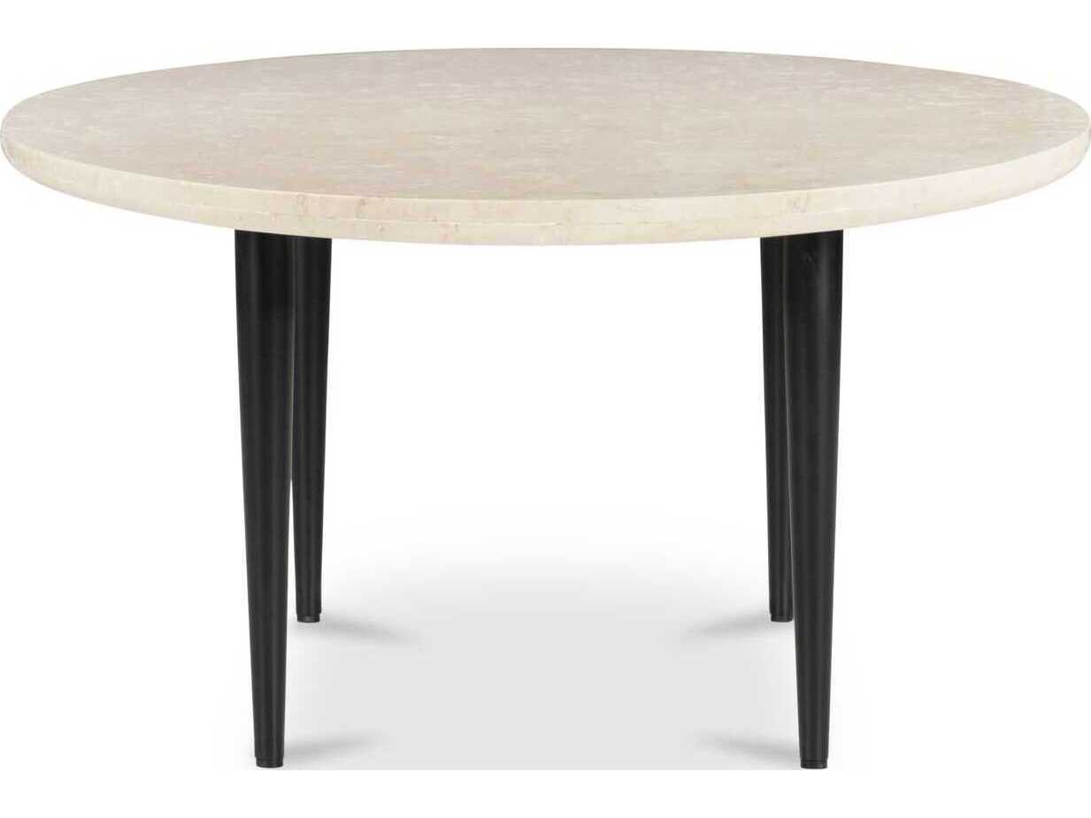 Moe's Home Winona Oval Marble Beige Coffee Table