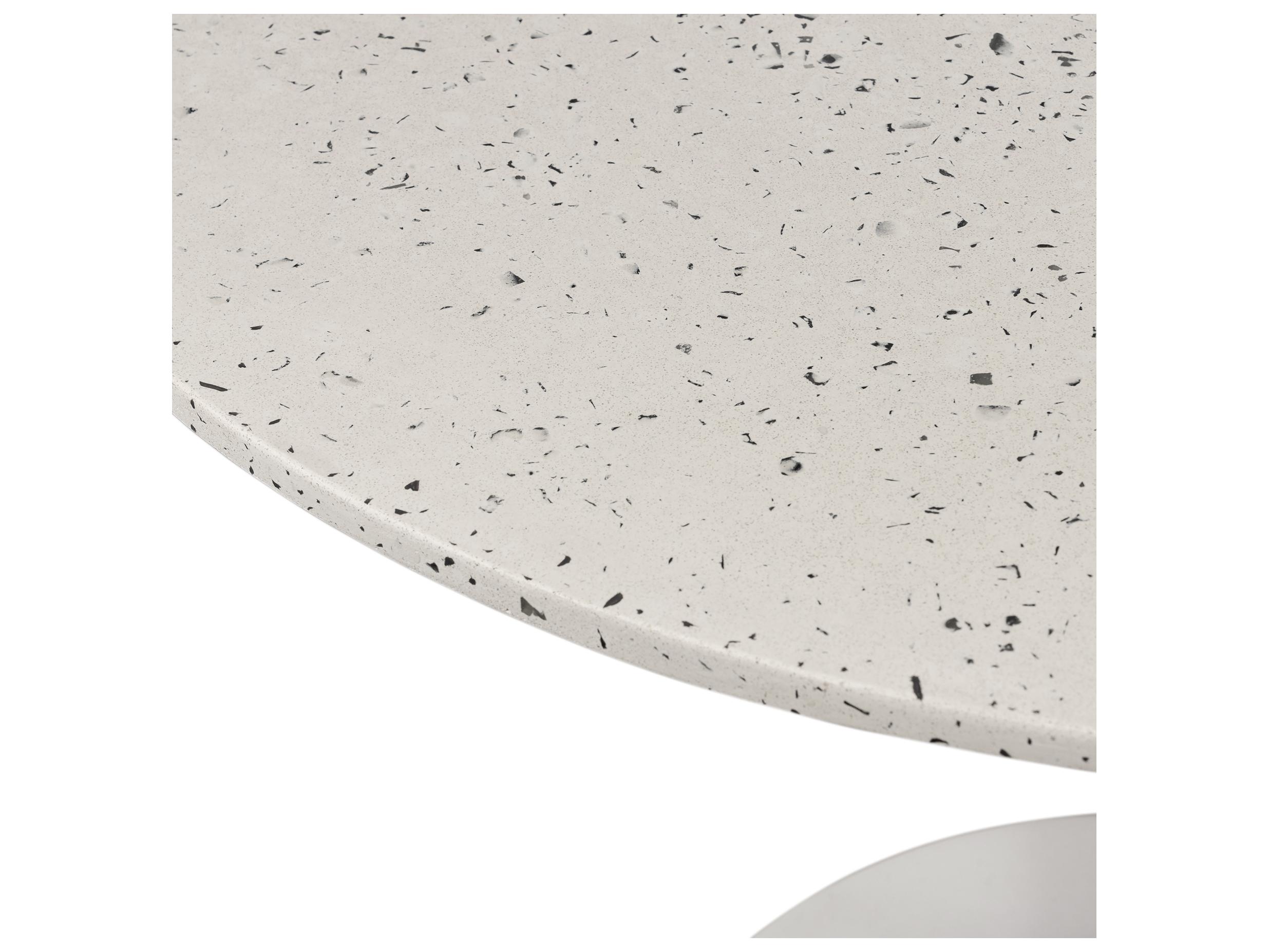 Moe's Home Tuli Café Table Light Grey