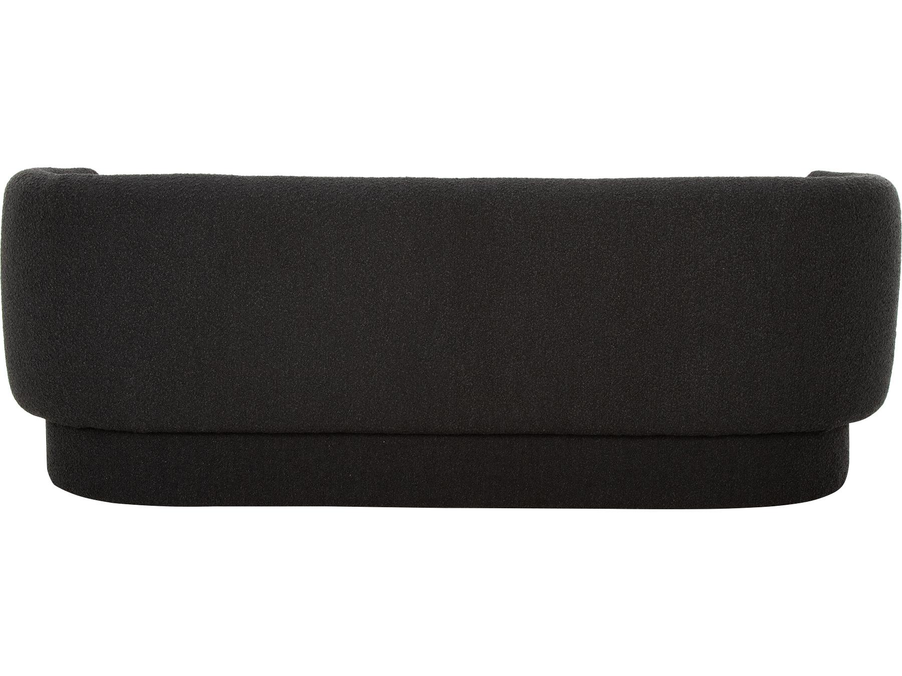 Moe's Home Koba Black Upholstered Sofa