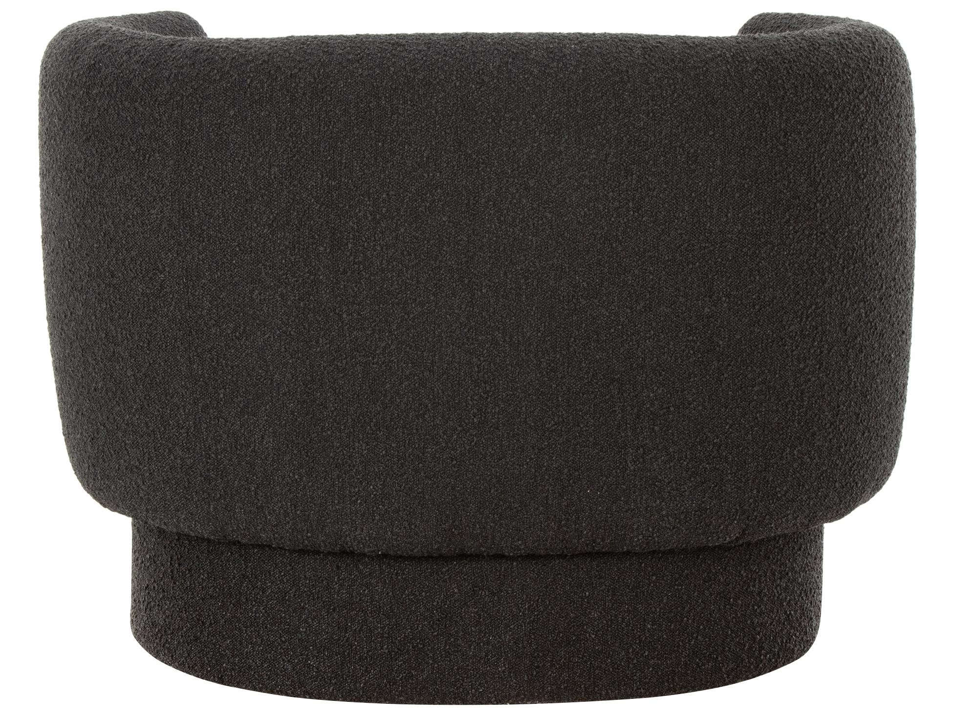 Moe's Home Koba Black Fabric Accent Chair