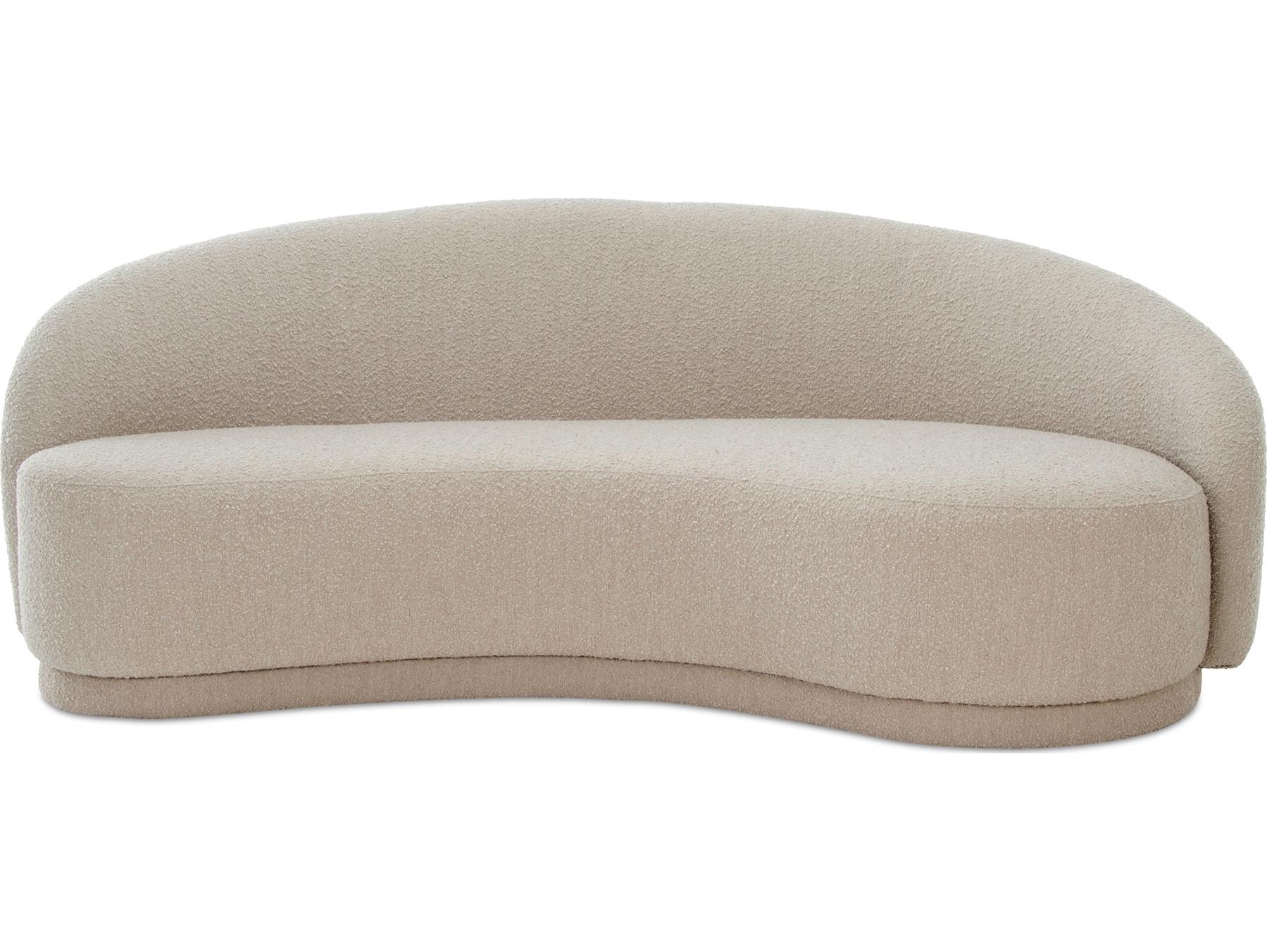 Moe's Home Excelsior Beige Upholstered Sofa