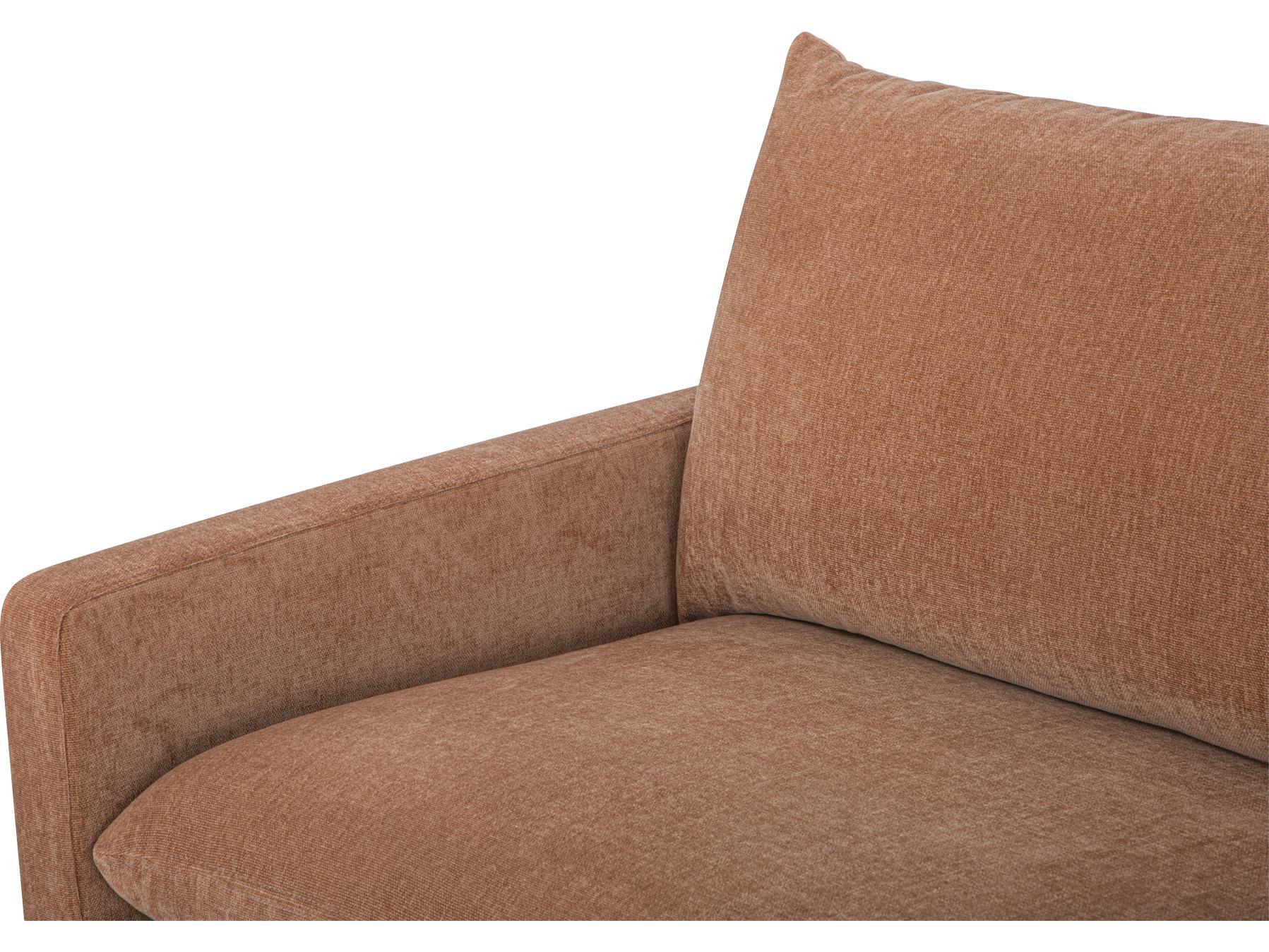 Moe's Home Paris Pink Upholstered Sofa