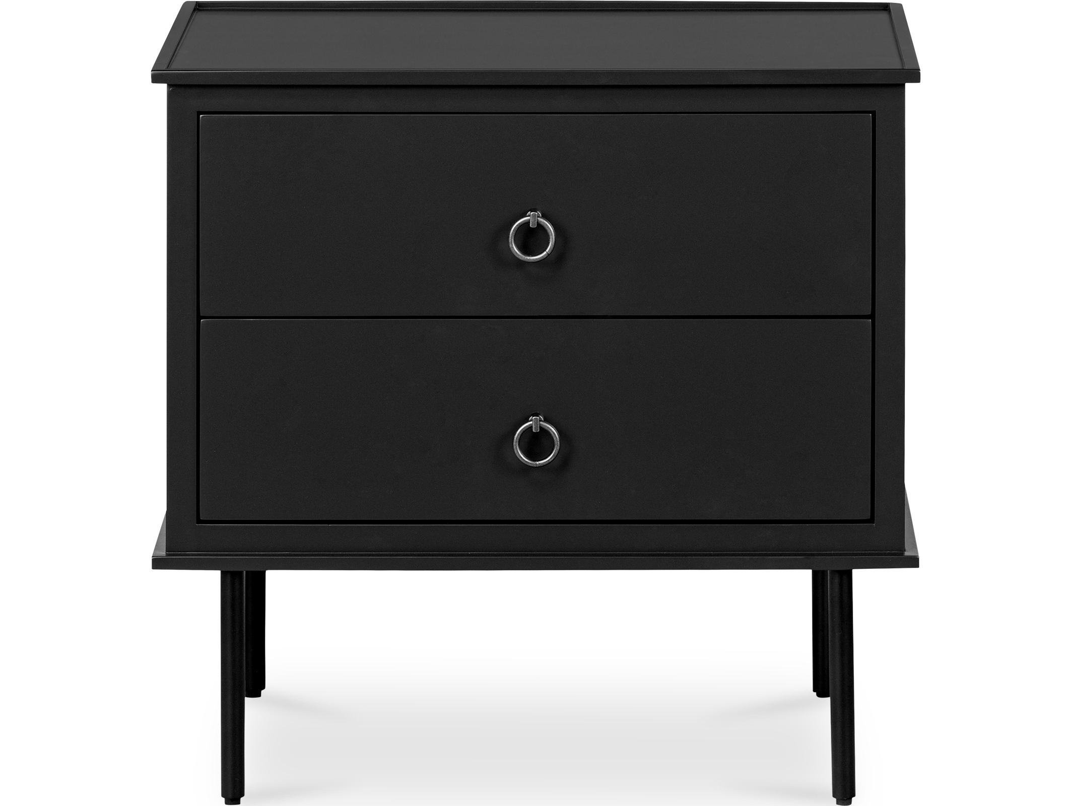 Moe's Home Reagan Nightstand Black