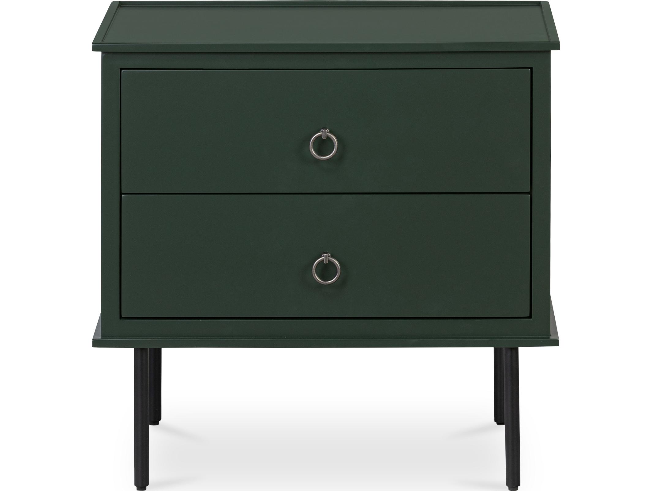 Moe's Home Reagan Nightstand Deep Green