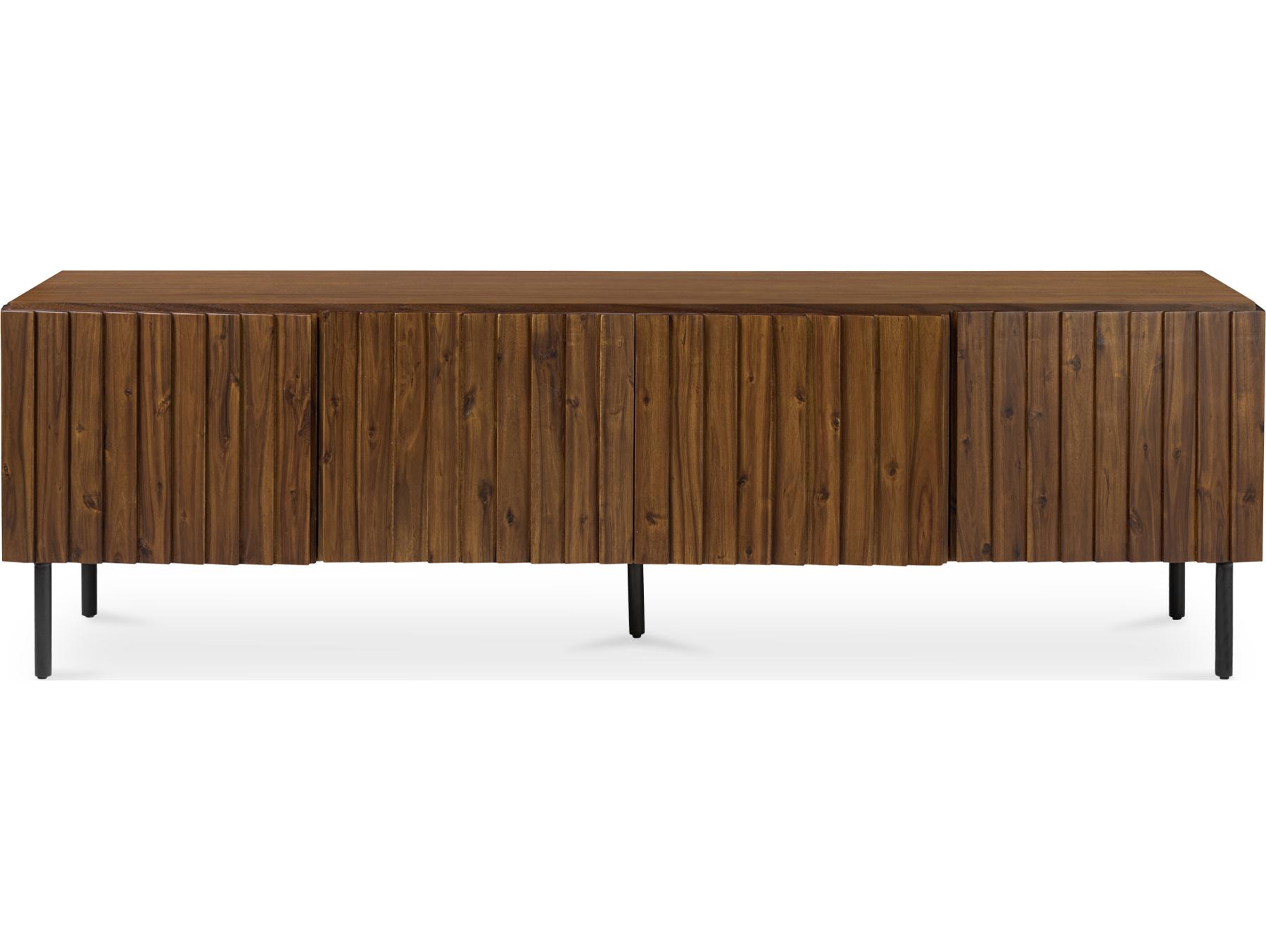 Moe's Home Lincoln Brown 74" Media Cabinet