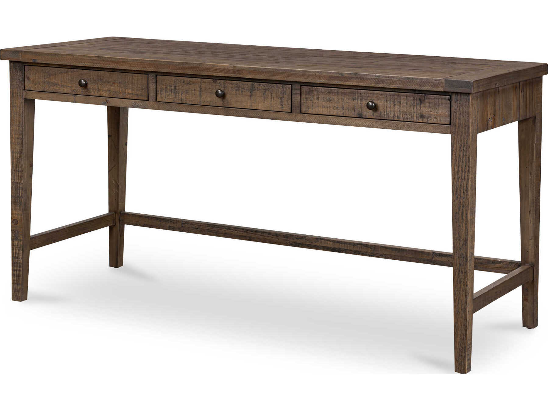 Moe's Home Liam Brown Pine Wood Writing Desk