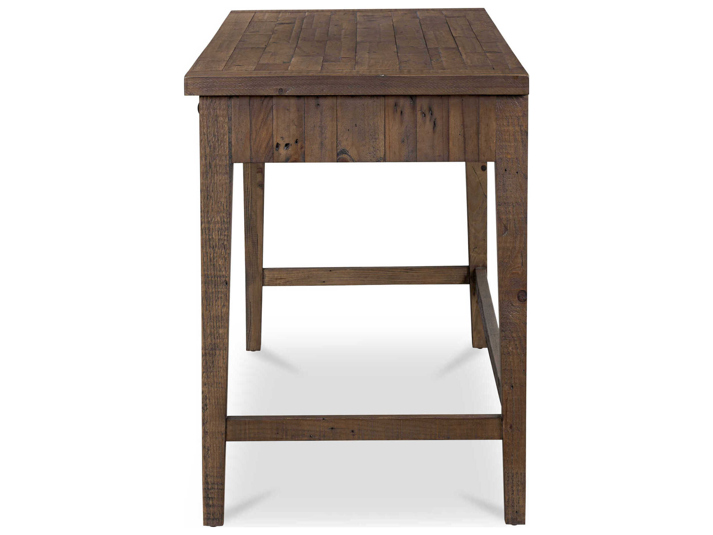 Moe's Home Liam Brown Pine Wood Writing Desk
