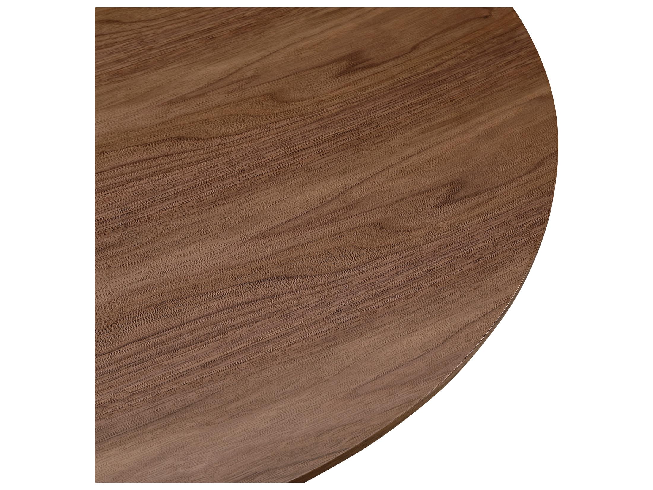 Moe's Home Otago Round Dining Table Walnut Brown