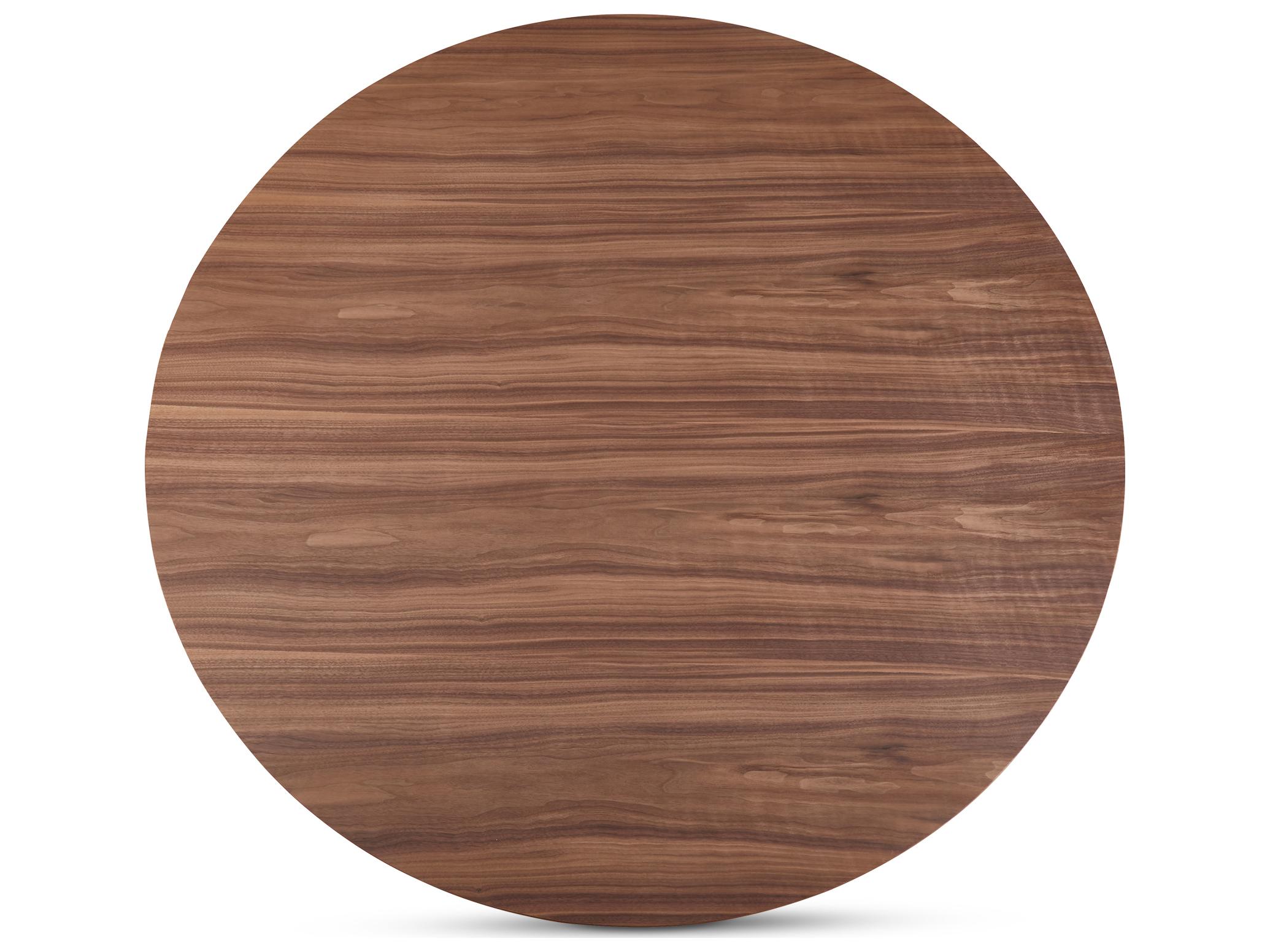 Moe's Home Otago Round 54In Dining Table Walnut Brown