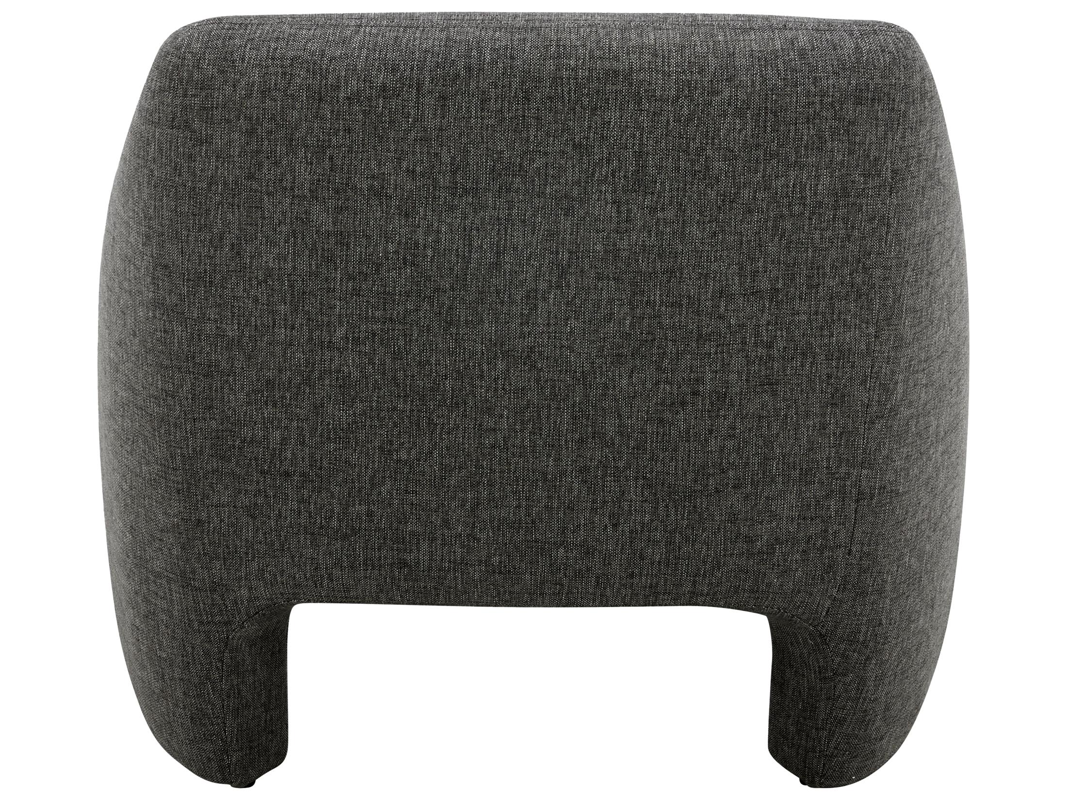 Moe's Home Kenzie Gray Fabric Accent Chair