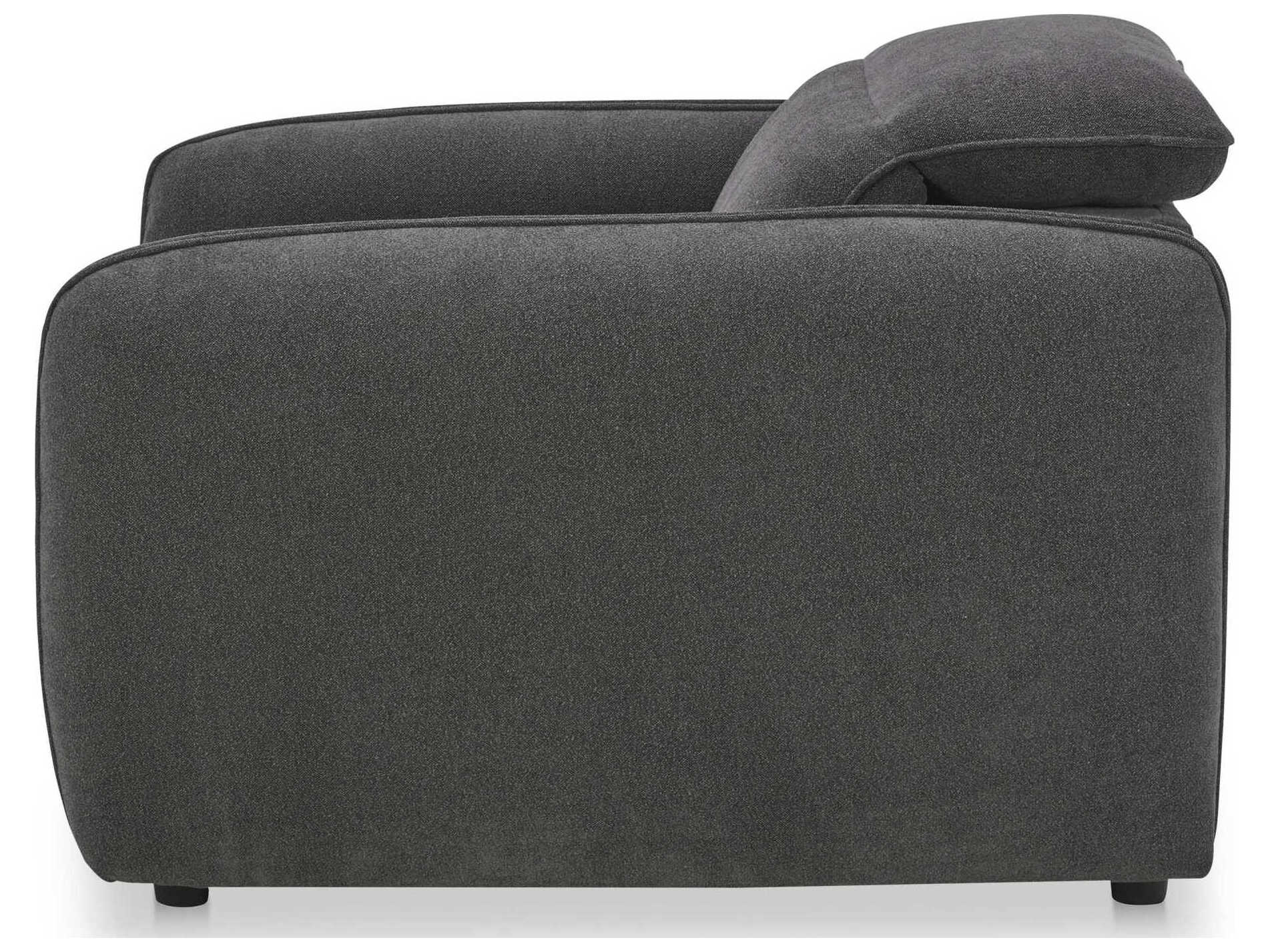 Moe's Home Eli Grey Upholstered Recliner