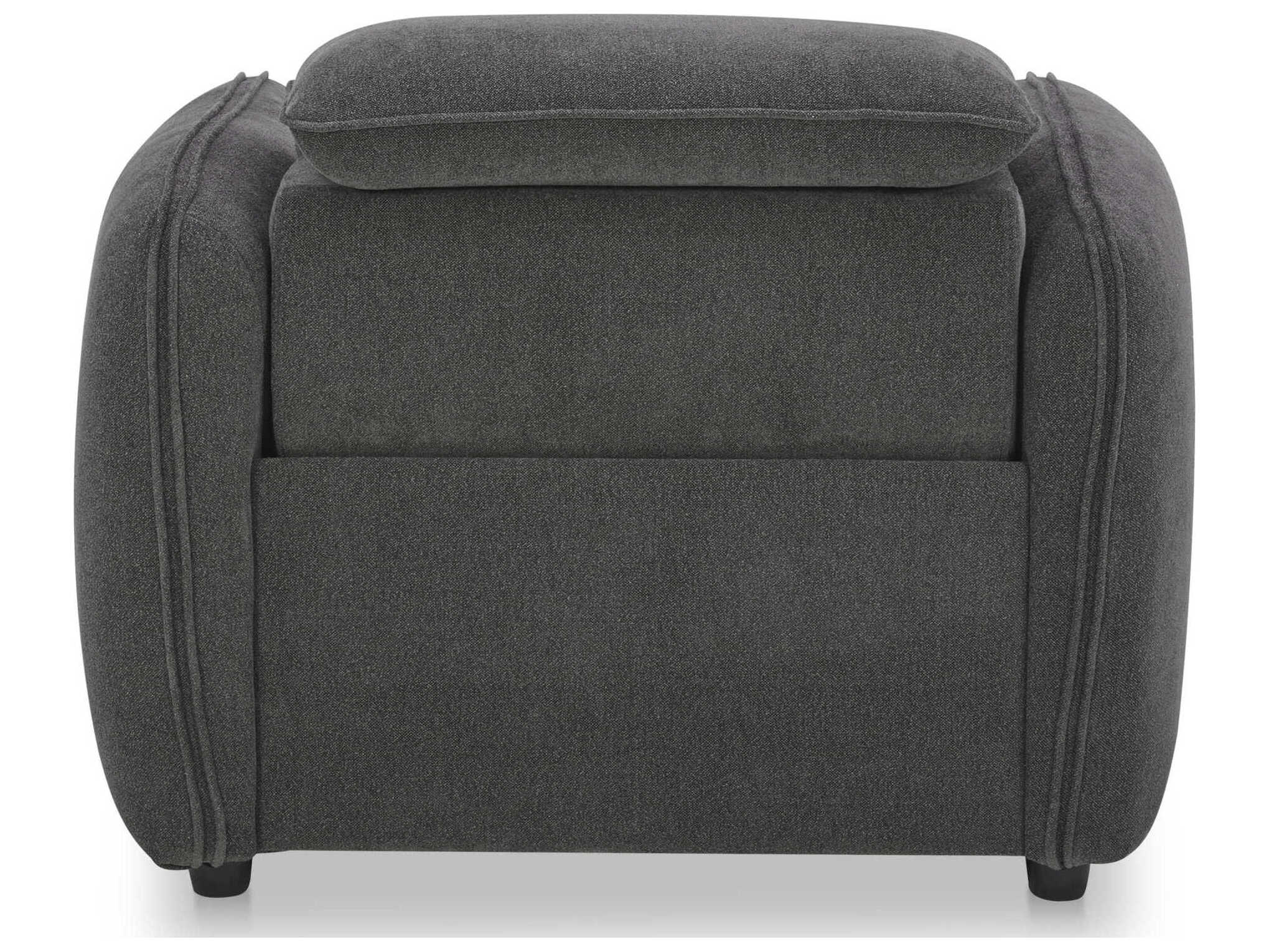 Moe's Home Eli Grey Upholstered Recliner