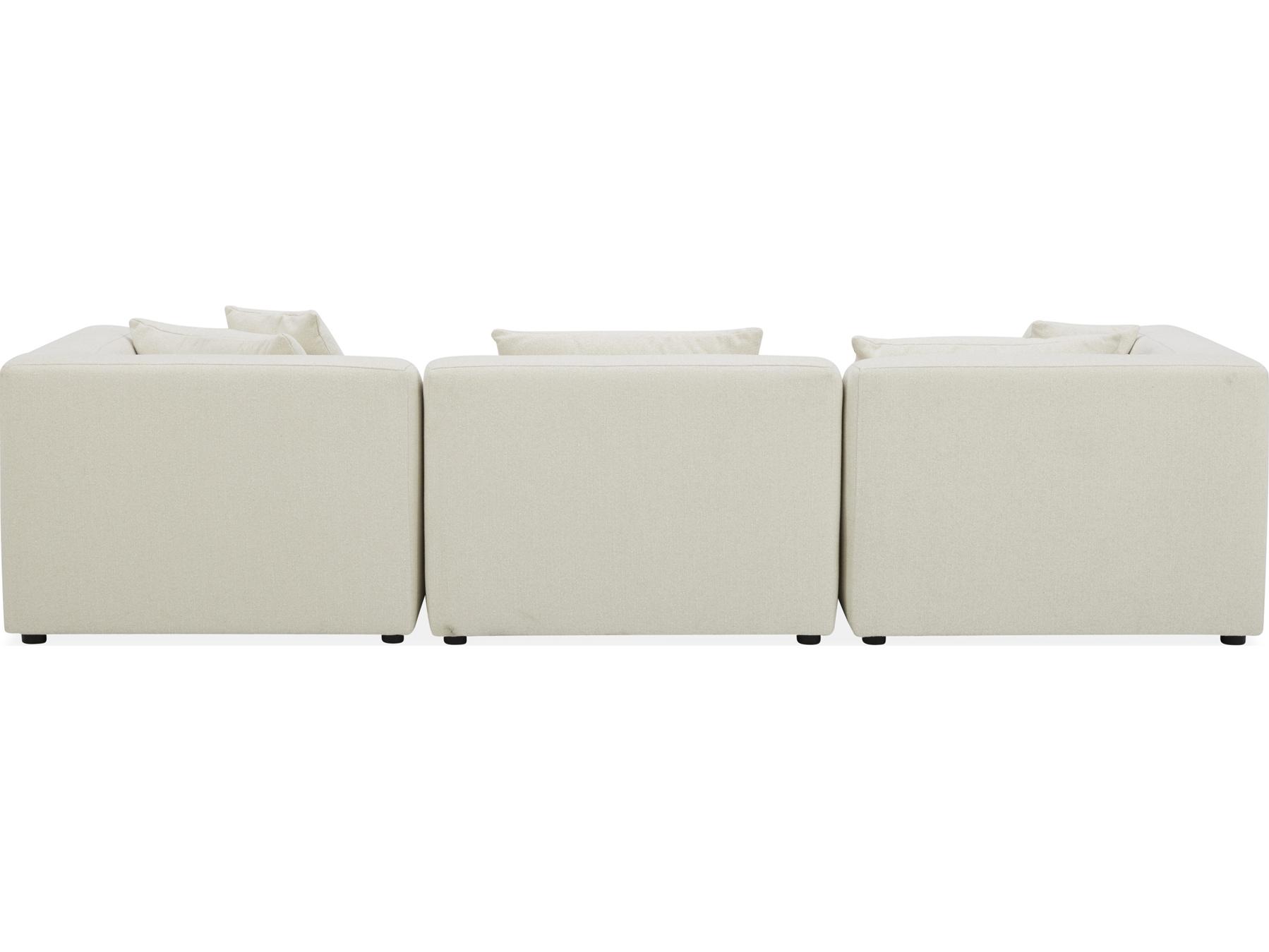 Moe's Home Lowtide Lounge Modular Sectional Warm White