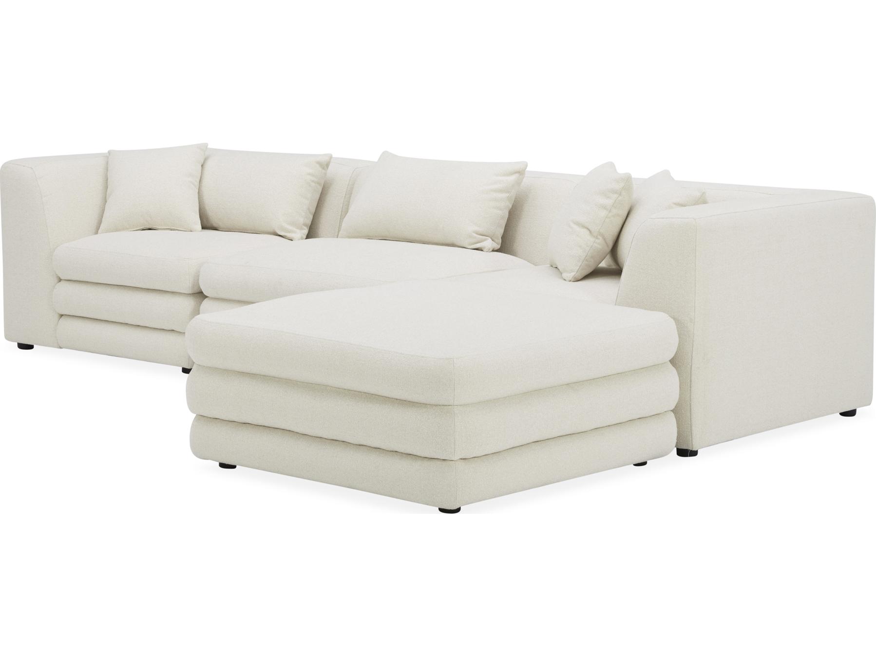 Moe's Home Lowtide Lounge Modular Sectional Warm White