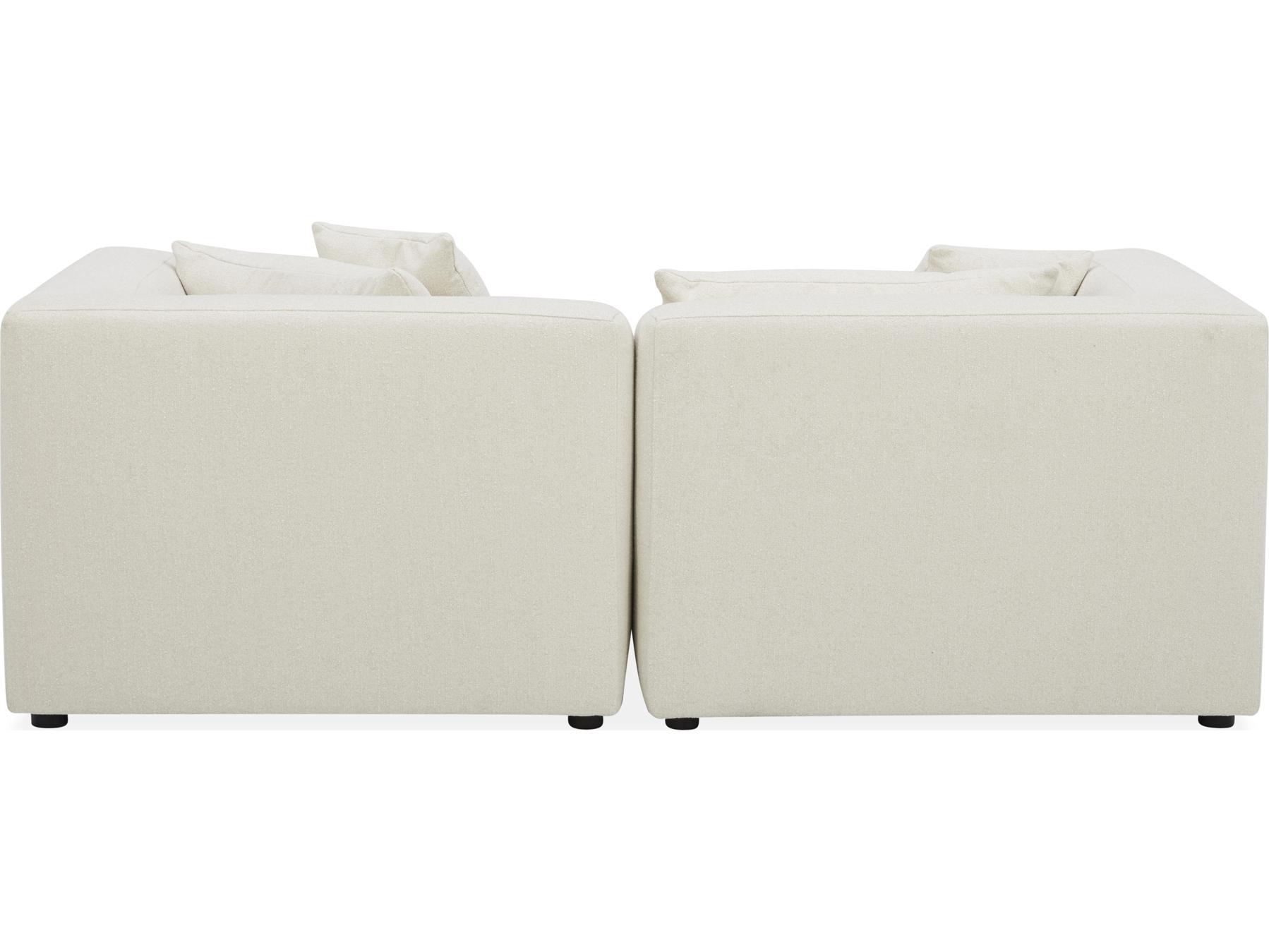 Moe's Home Lowtide Nook Modular Sectional Warm White