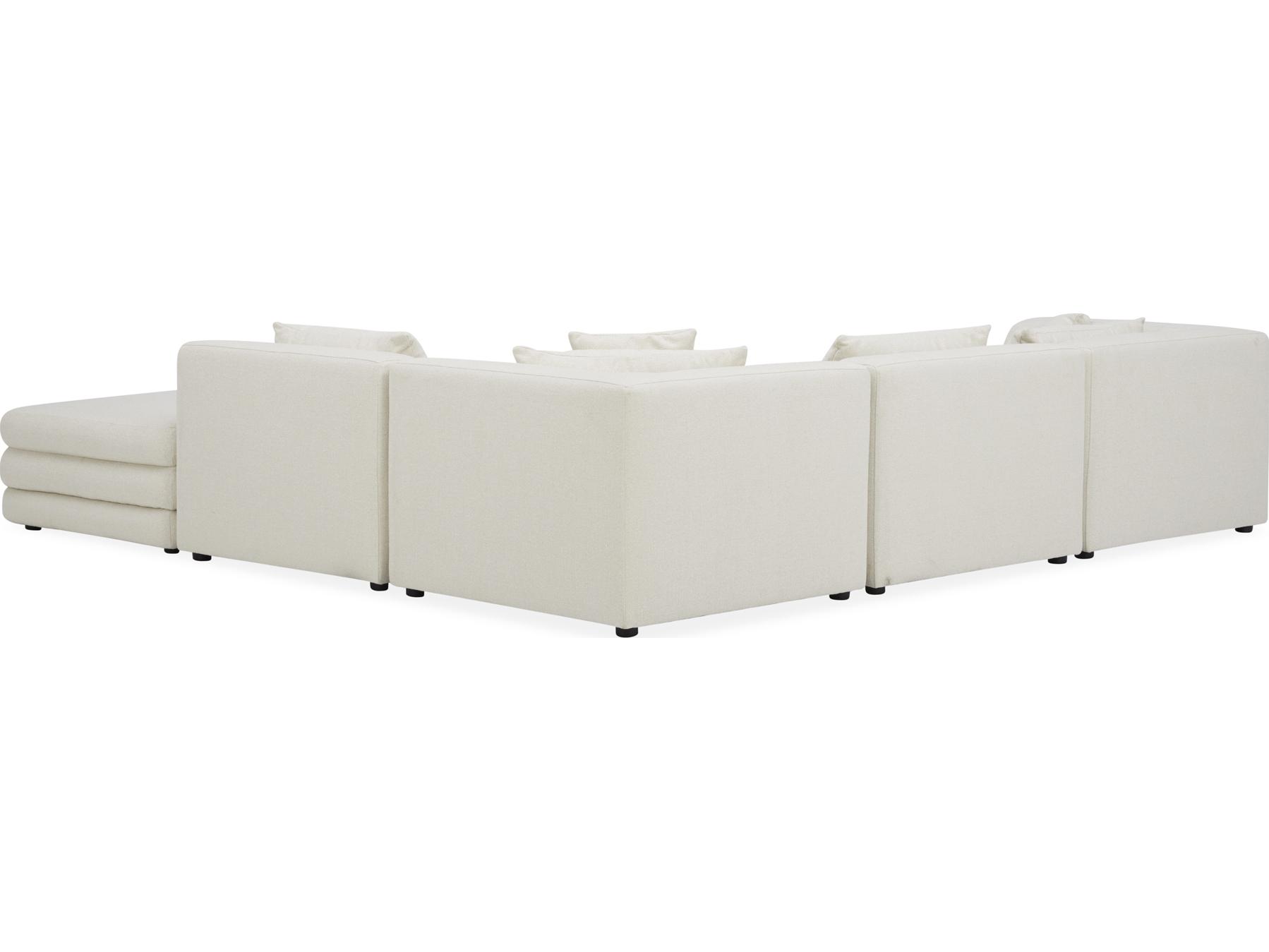Moe's Home Lowtide Dream Modular Sectional Warm White