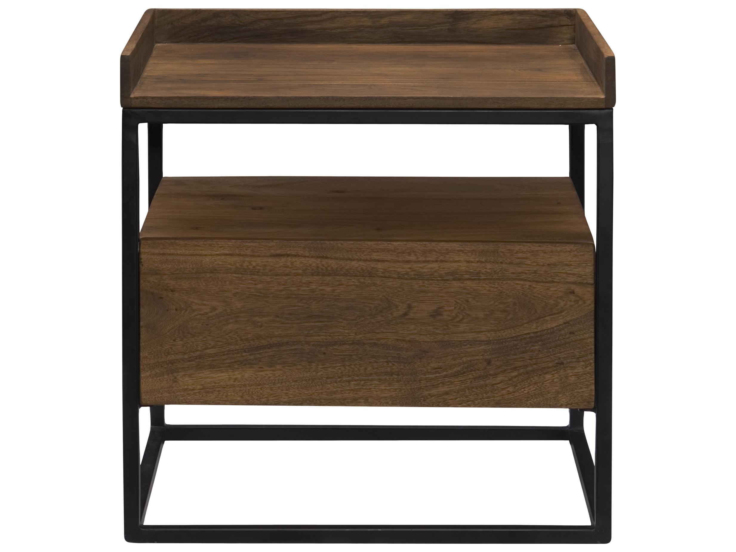 Moe's Home Vancouver Rectangular Wood End Table