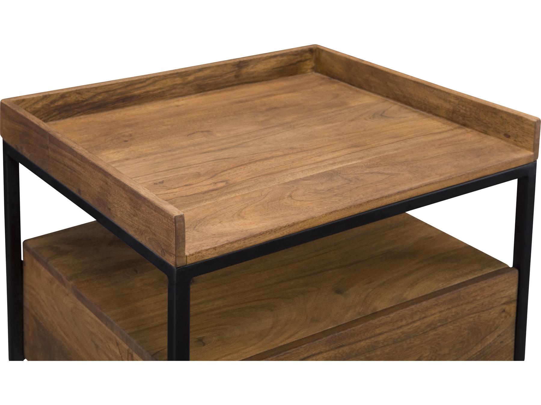 Moe's Home Vancouver Rectangular Wood End Table