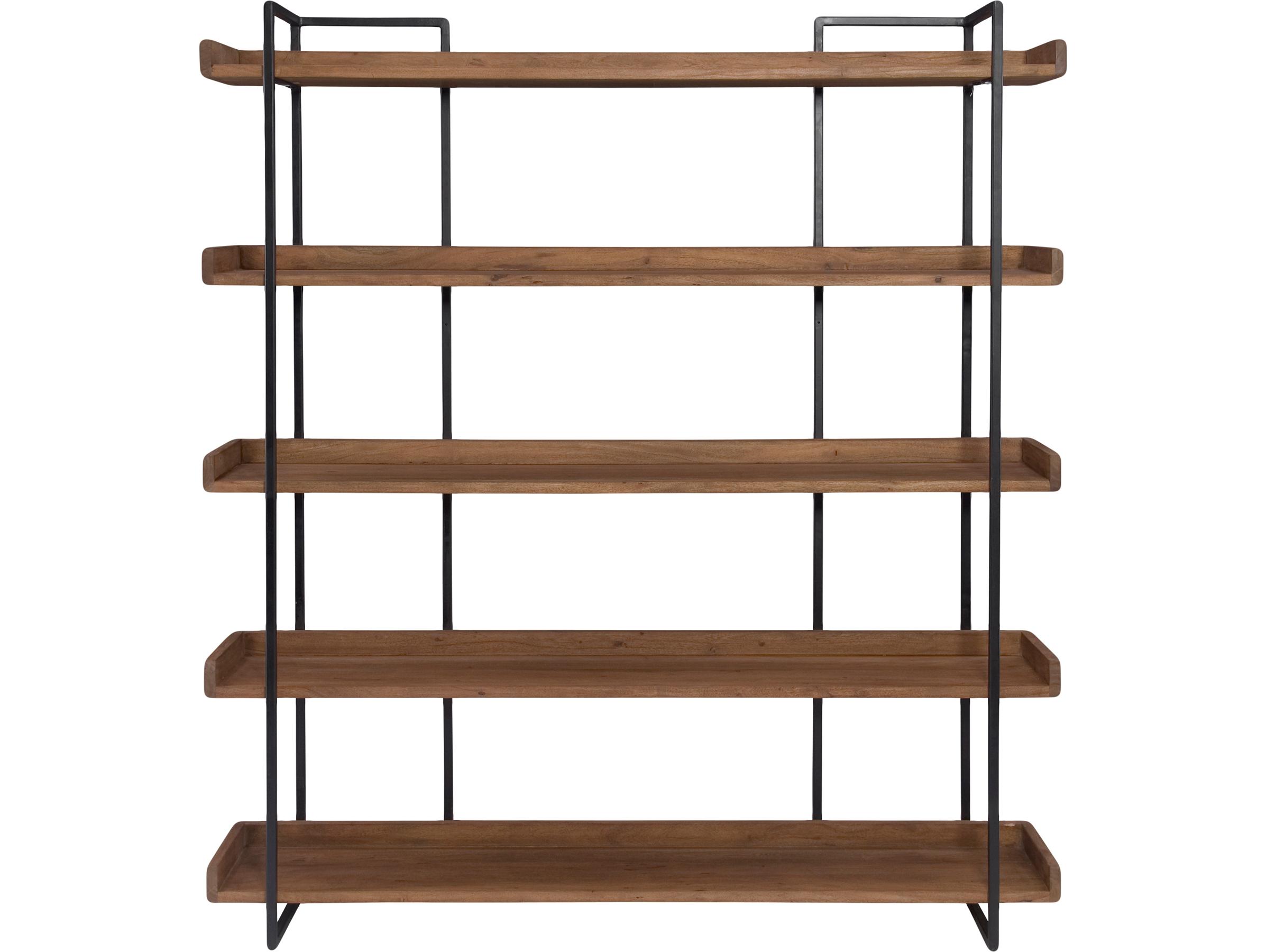 Moe's Home Vancouver Light Brown Bookcase