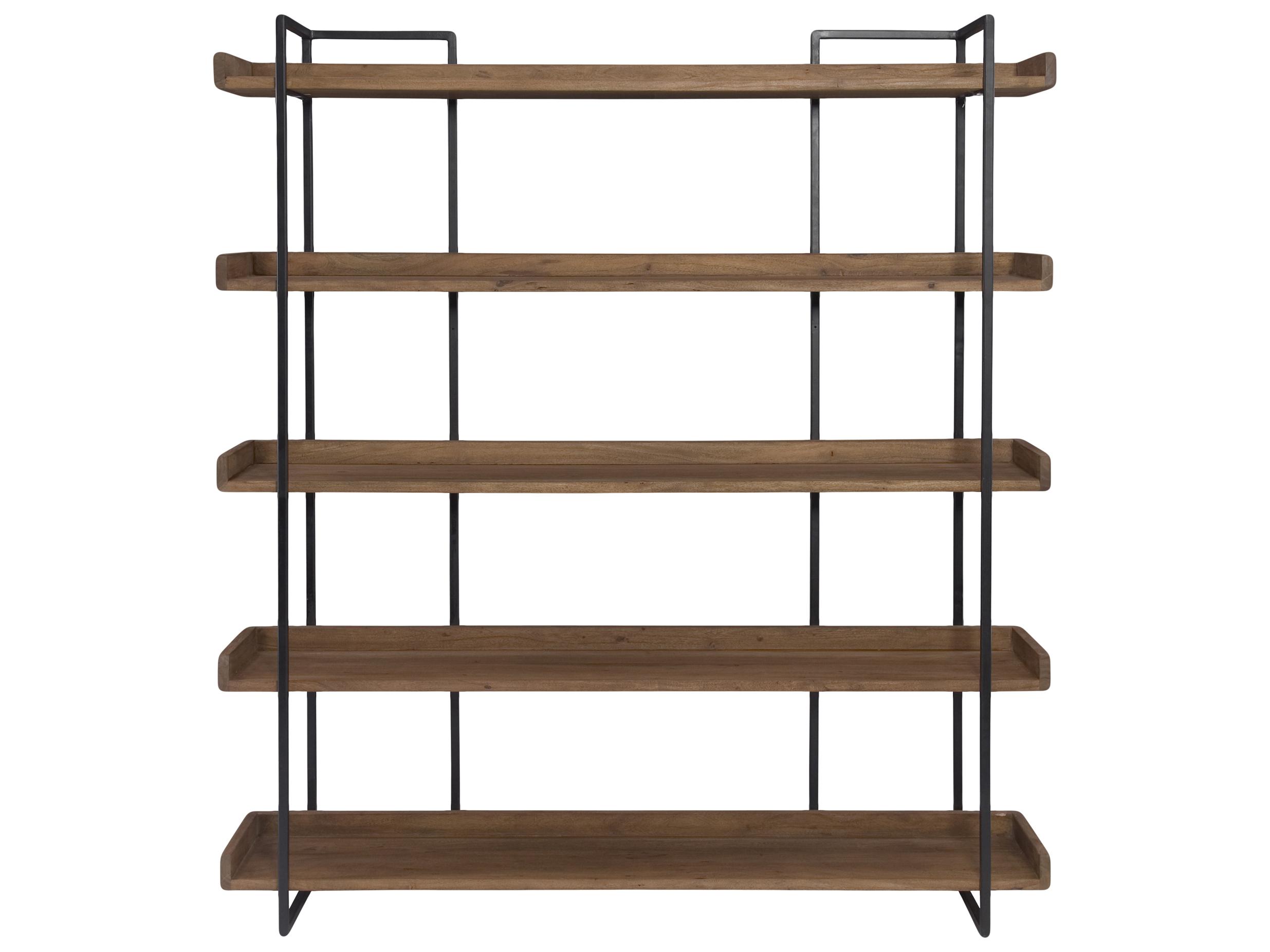 Moe's Home Vancouver Light Brown Bookcase