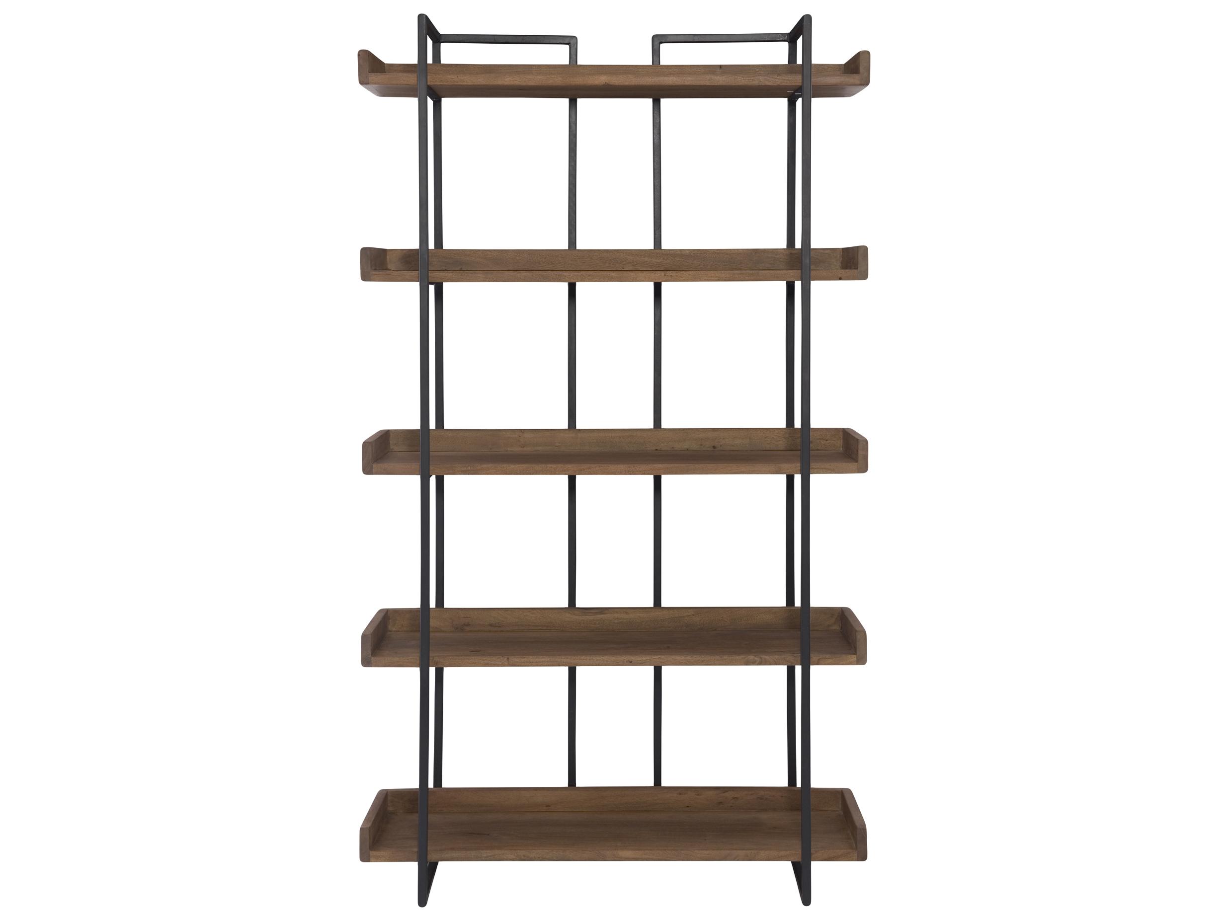 Moe's Home Vancouver Light Brown Bookcase