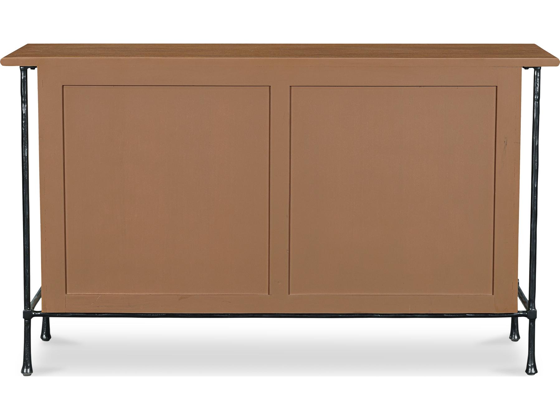 Moe's Home Rene 6-Drawers Acacia Wood Double Dresser
