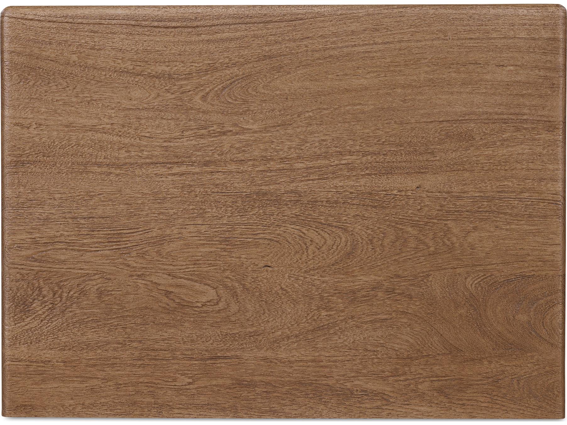 Moe's Home Rene 2-Drawers Acacia Wood Nightstand