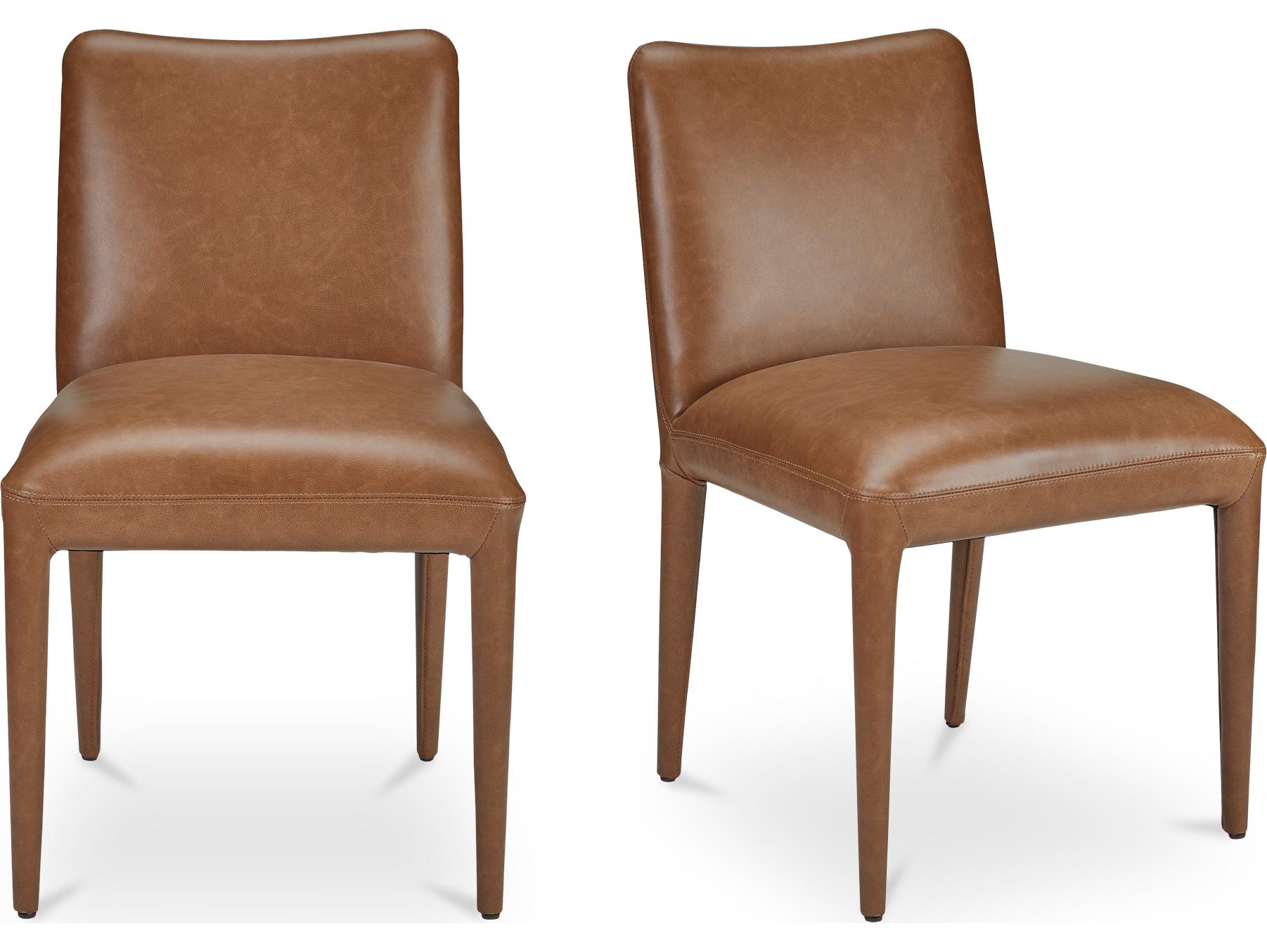Moe's Home Calla Dining Chair Brown Set of 2 - Set of Two