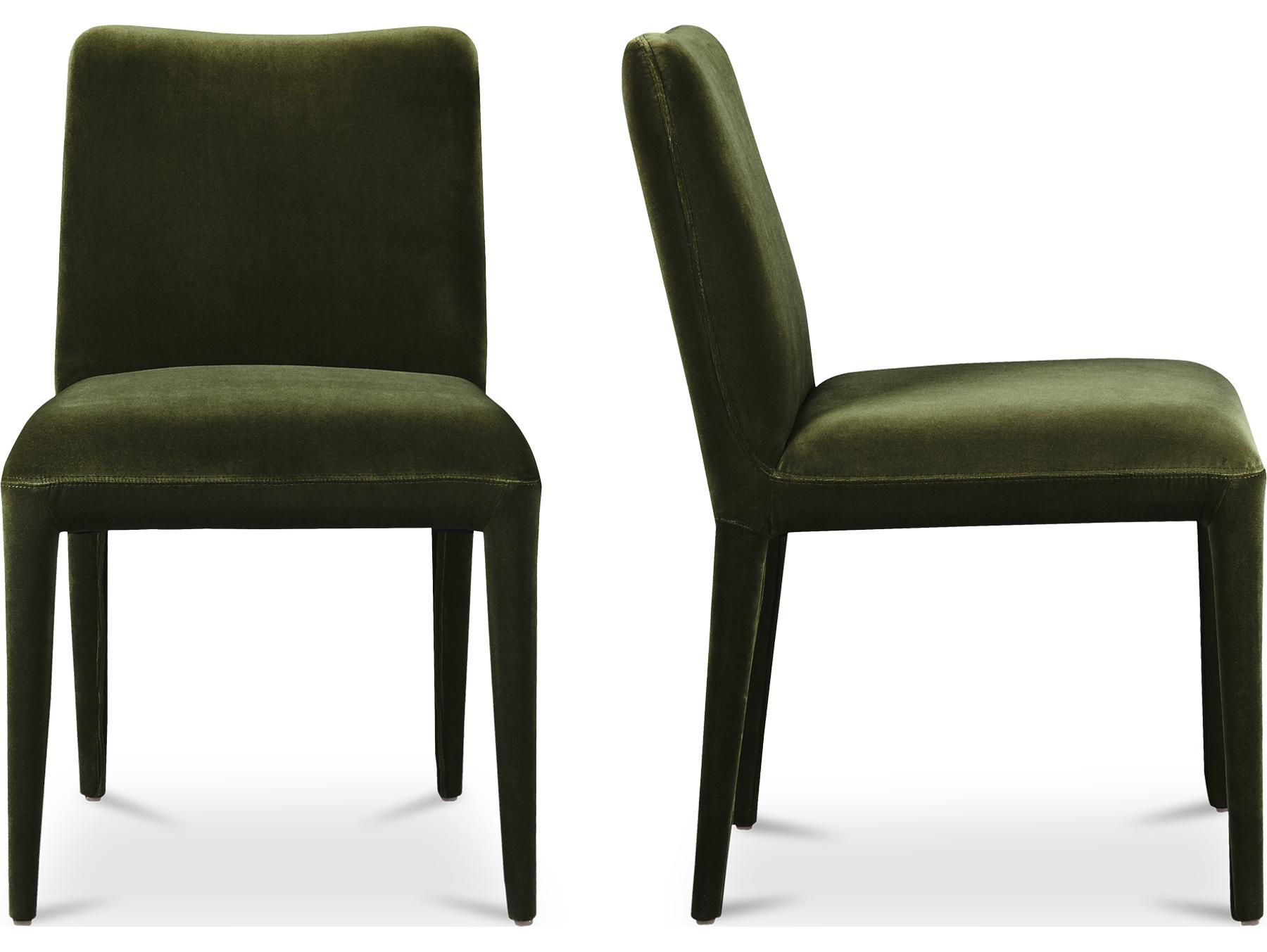 Moe's Home Calla Green Side Dining Chair - Set of Two
