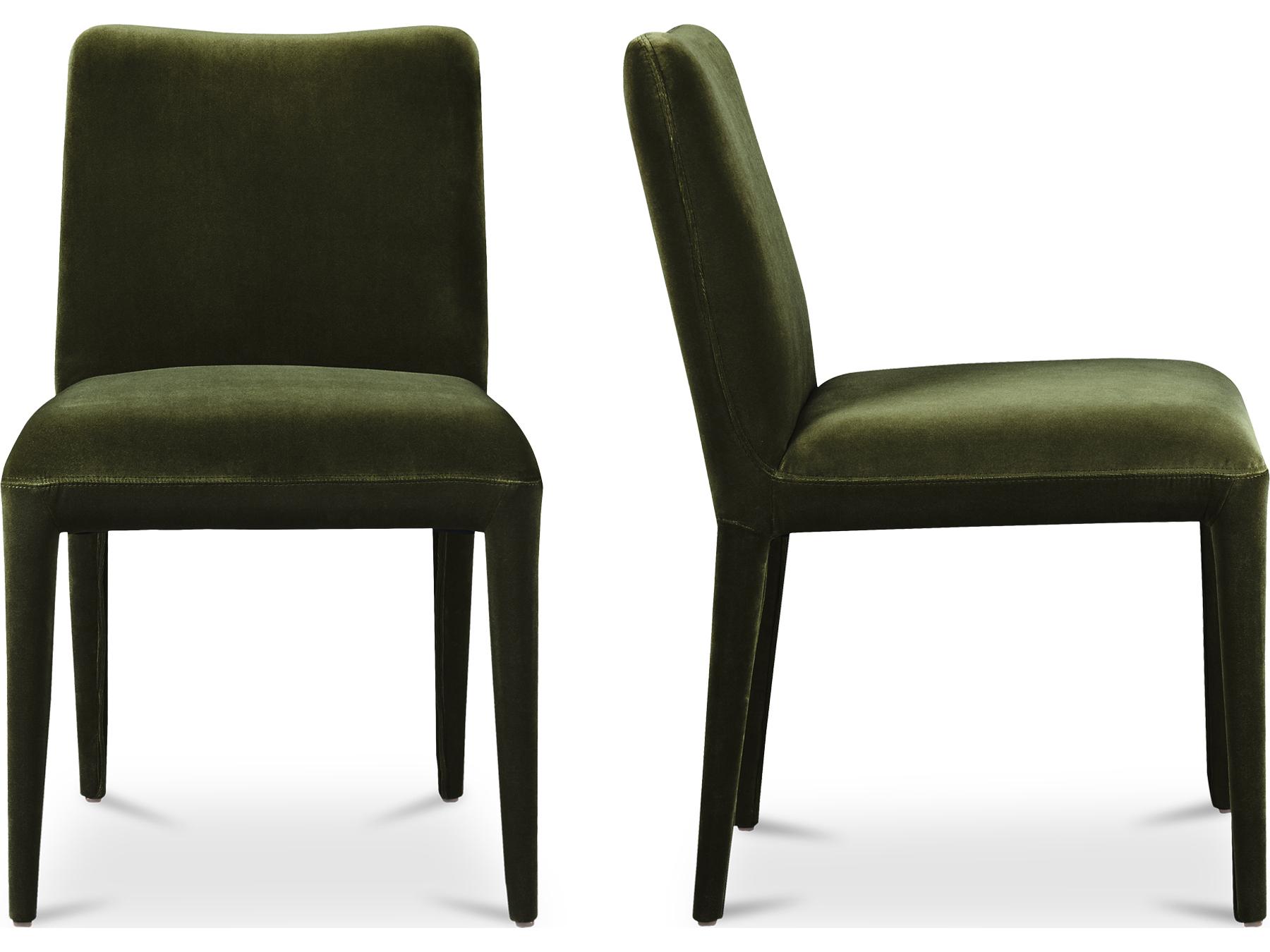 Moe's Home Calla Green Side Dining Chair - Set of Two