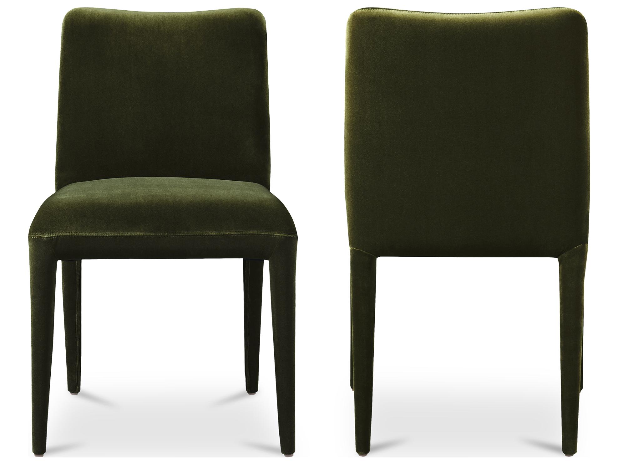 Moe's Home Calla Green Side Dining Chair - Set of Two