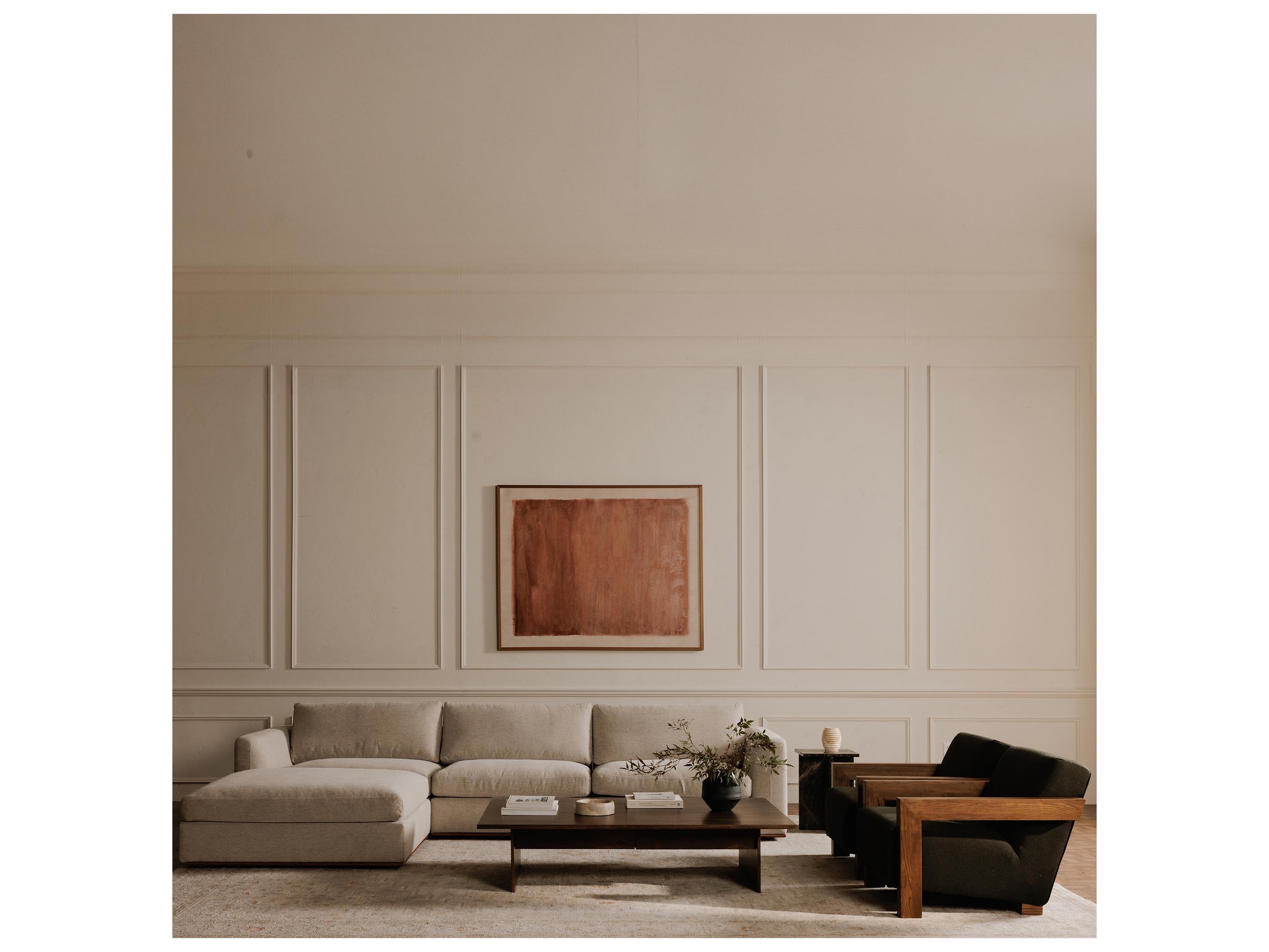 Moe's Home Rue Gray Modular Chair