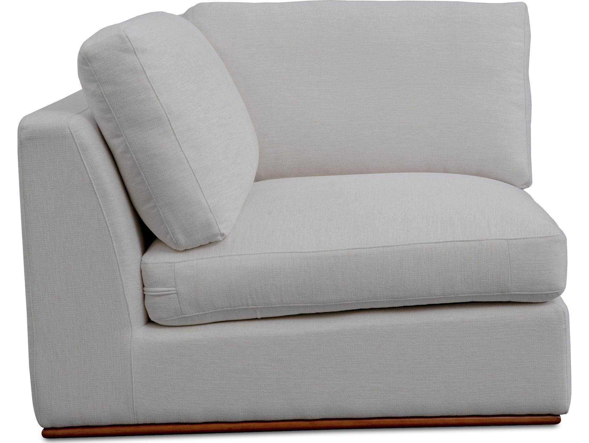 Moe's Home Rue White Modular Chair