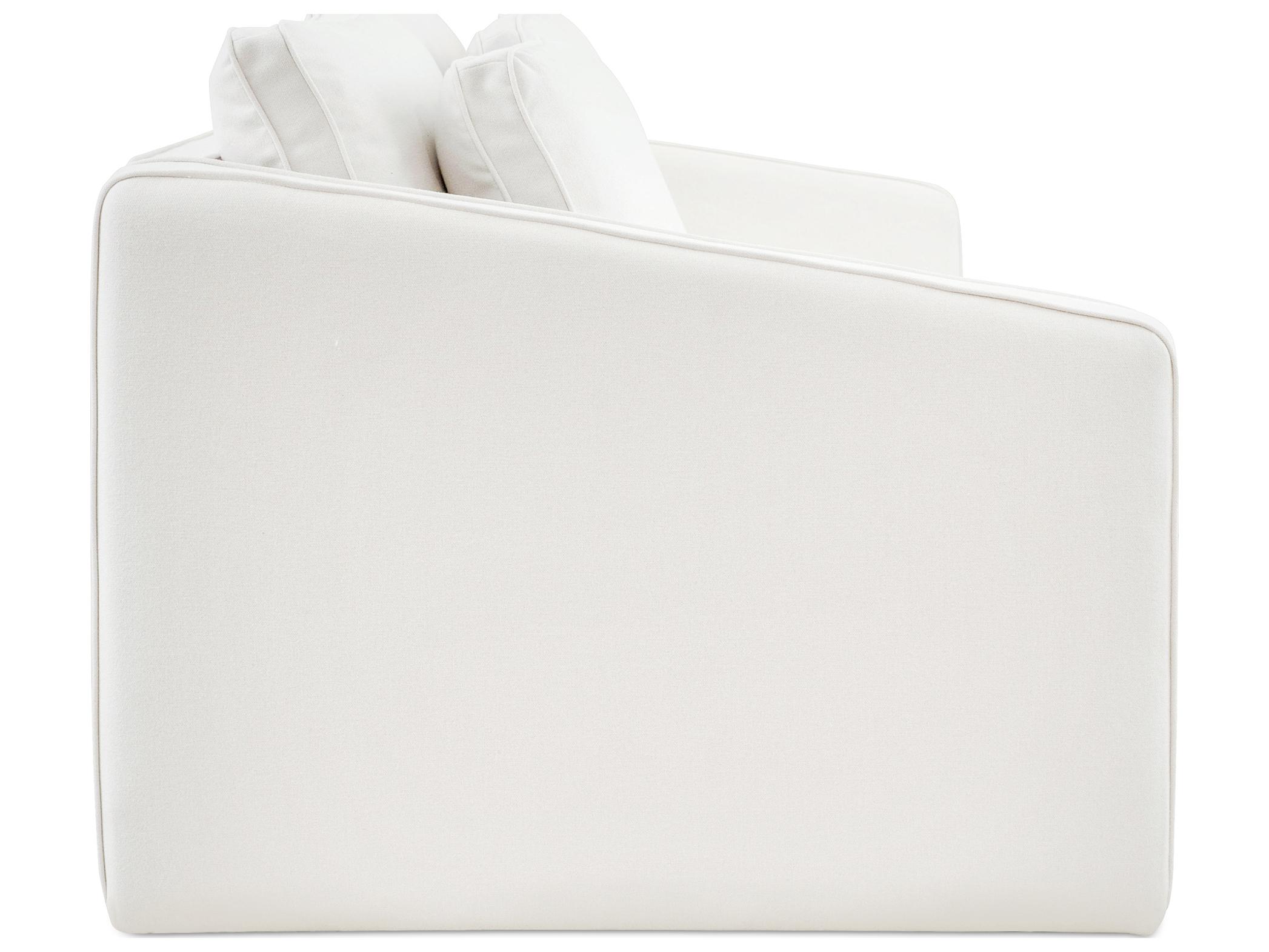 Moe's Home Phoebe White Upholstered Sofa