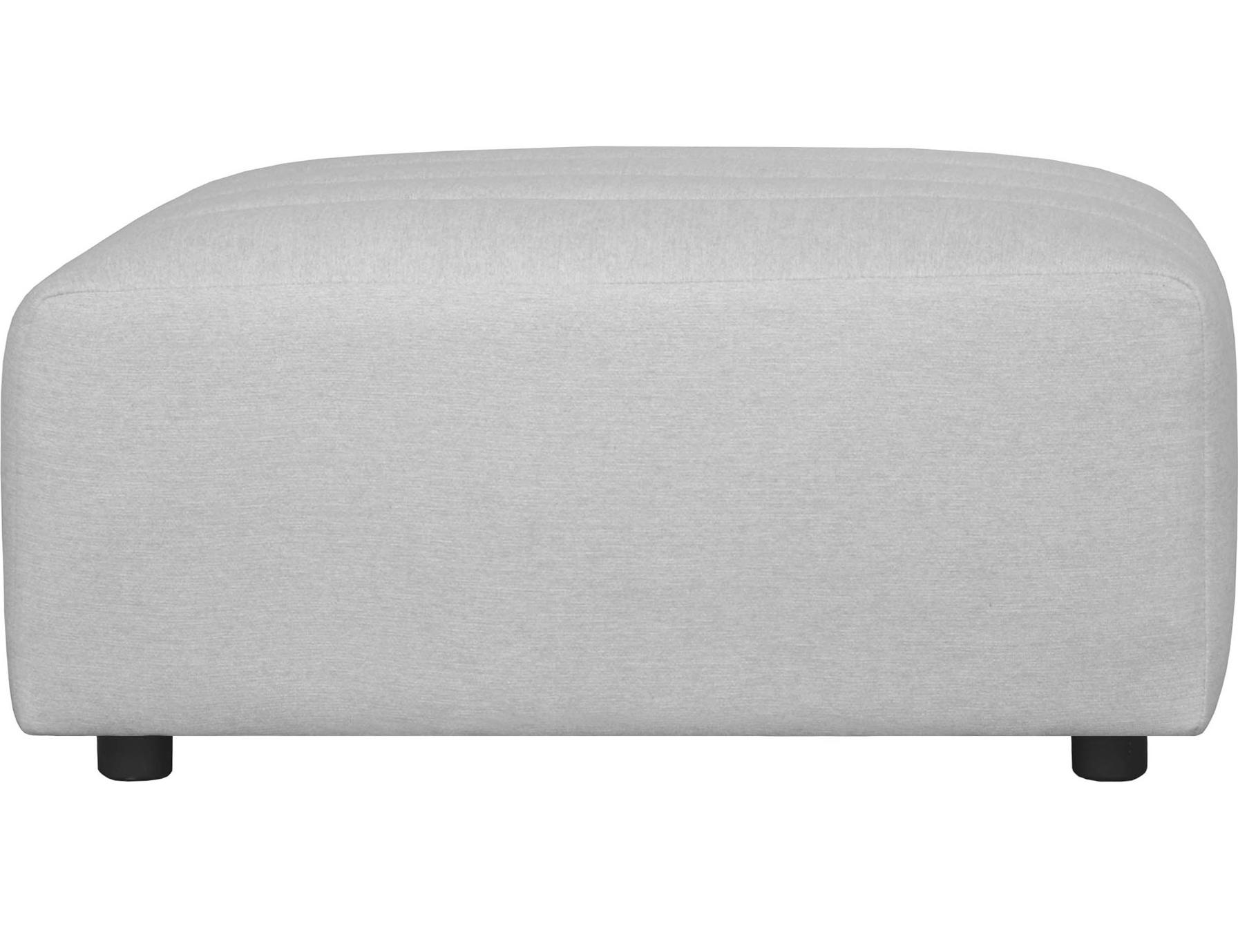 Moe's Home Beige Upholstered Ottoman