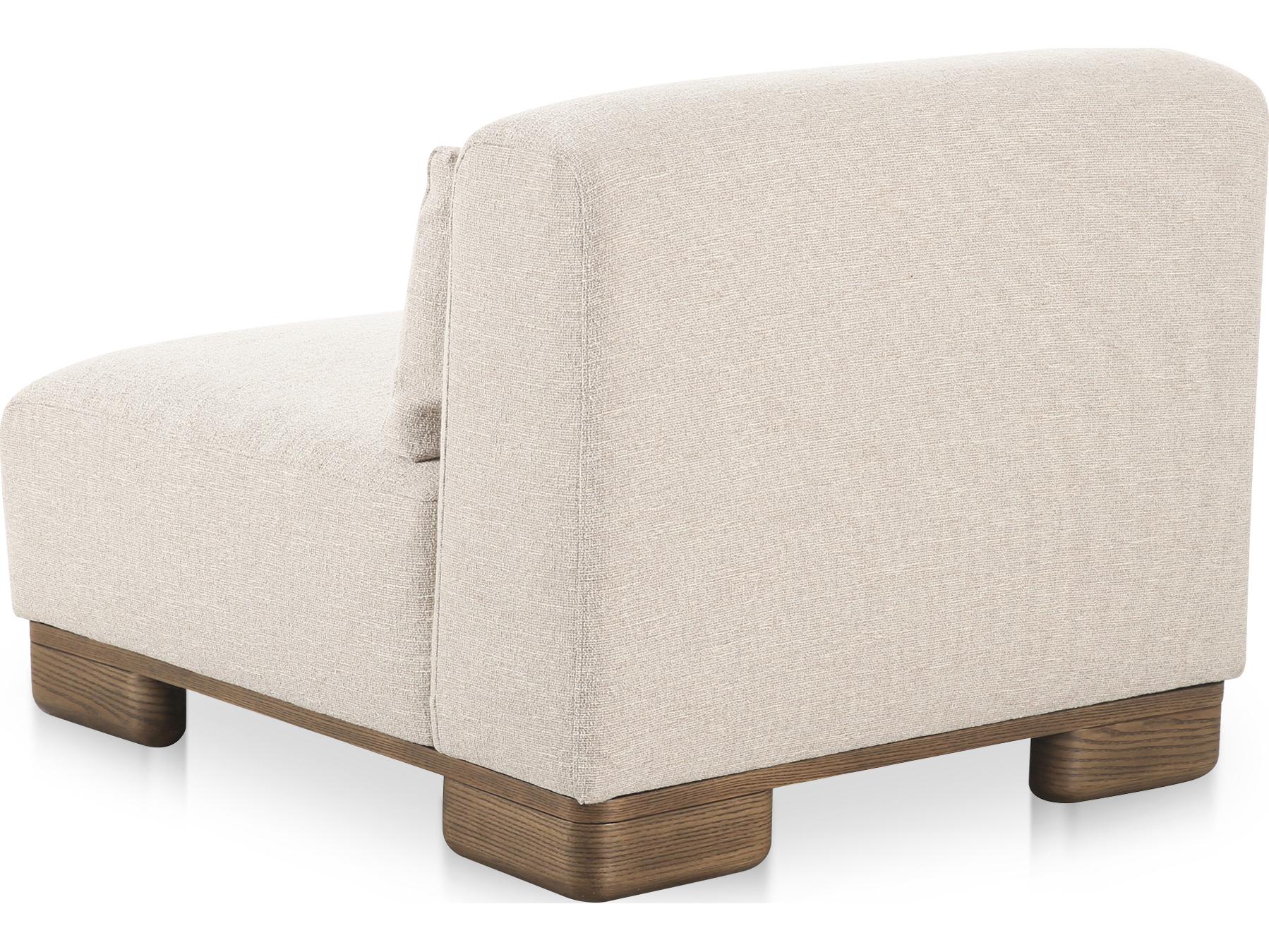 Moe's Home June Slipper Chair Oatmeal