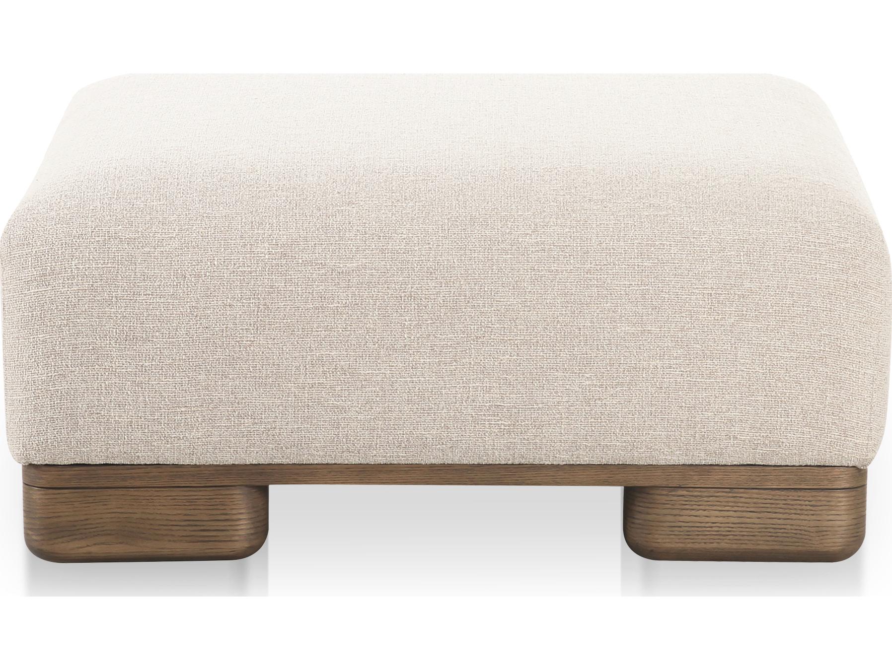 Moe's Home June Ottoman Oatmeal