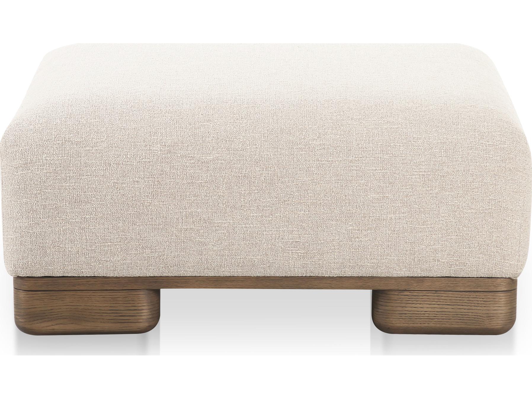 Moe's Home June Ottoman Oatmeal